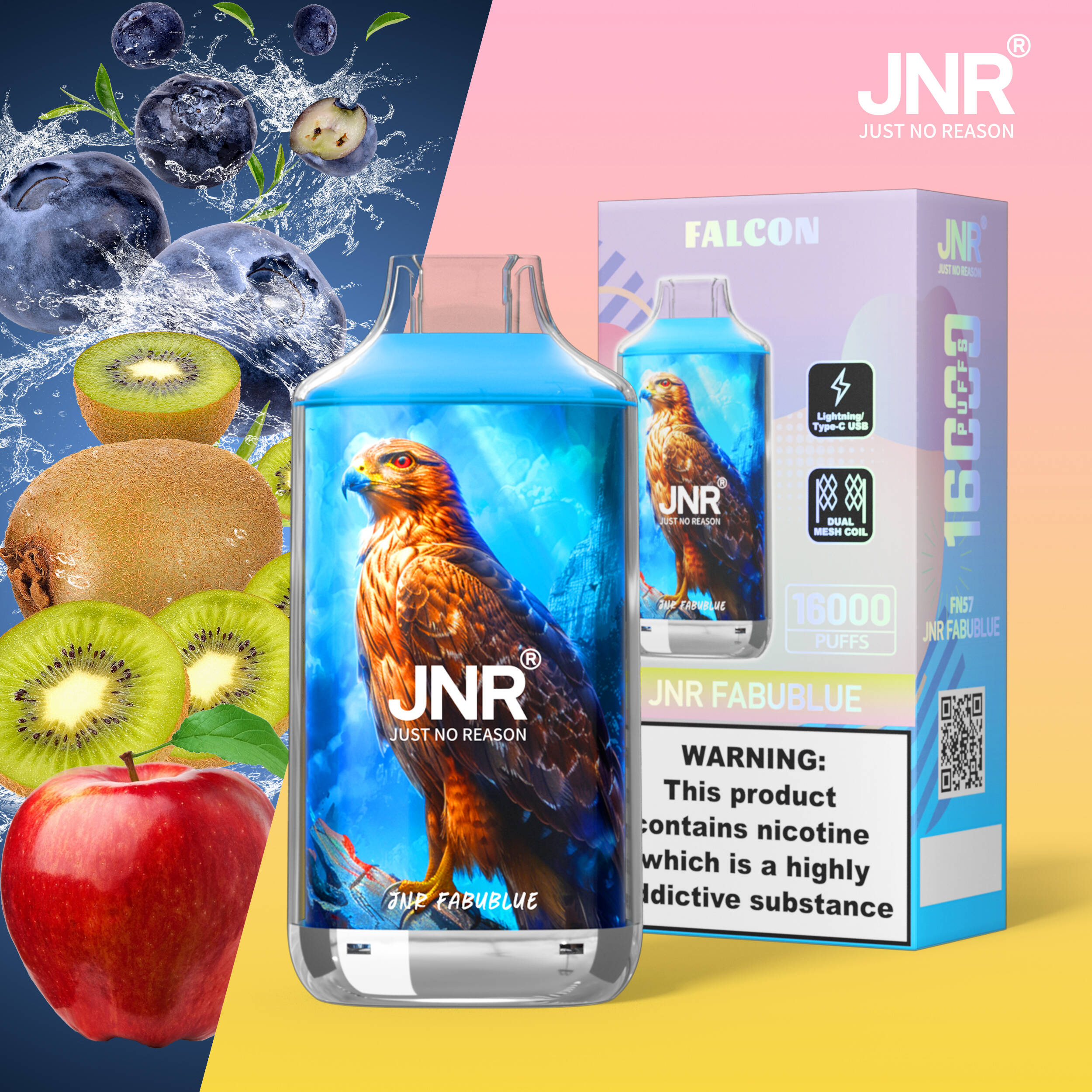 JNR Falcon 16000 Puffs -Disposable Vape