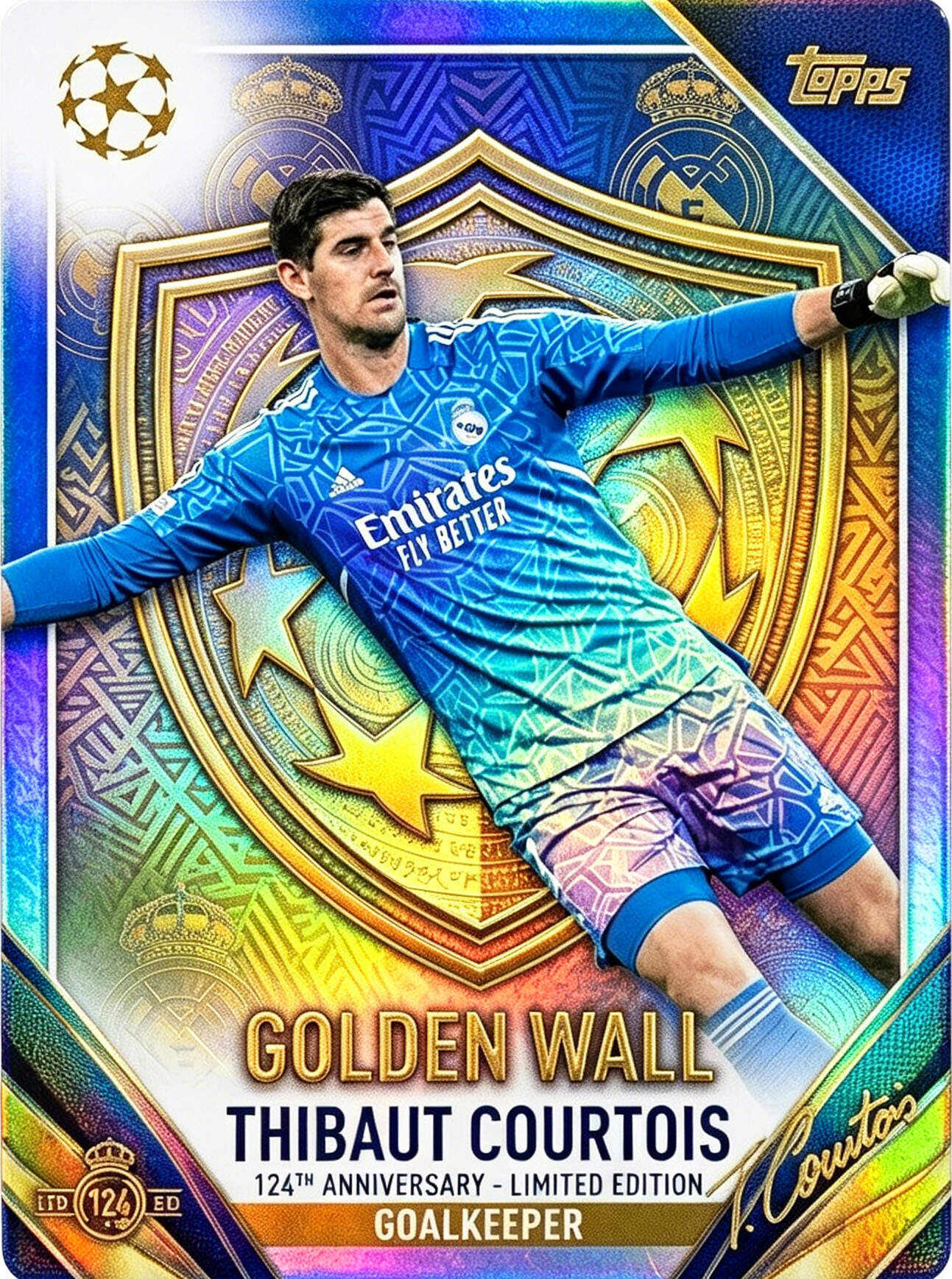 Real Madrid 124th Anniversary Premium Hobby Box