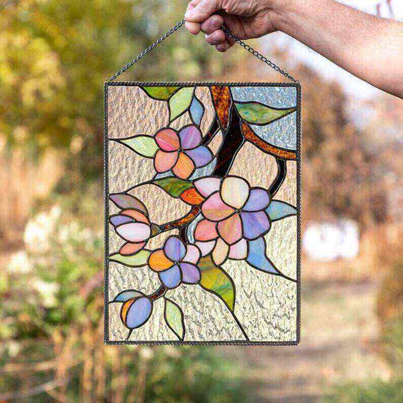 🎉Mother's Day Pre-sale - 49% OFF-Cardinal Stained Glass Window Panel