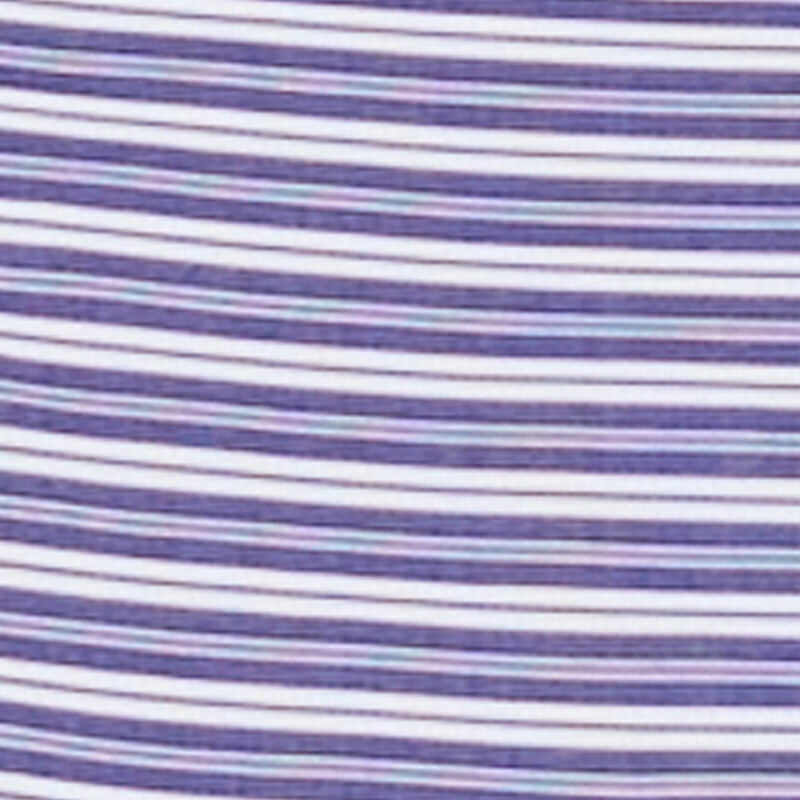 Haute Monde Poplin Button Front Striped Cropped Shirt