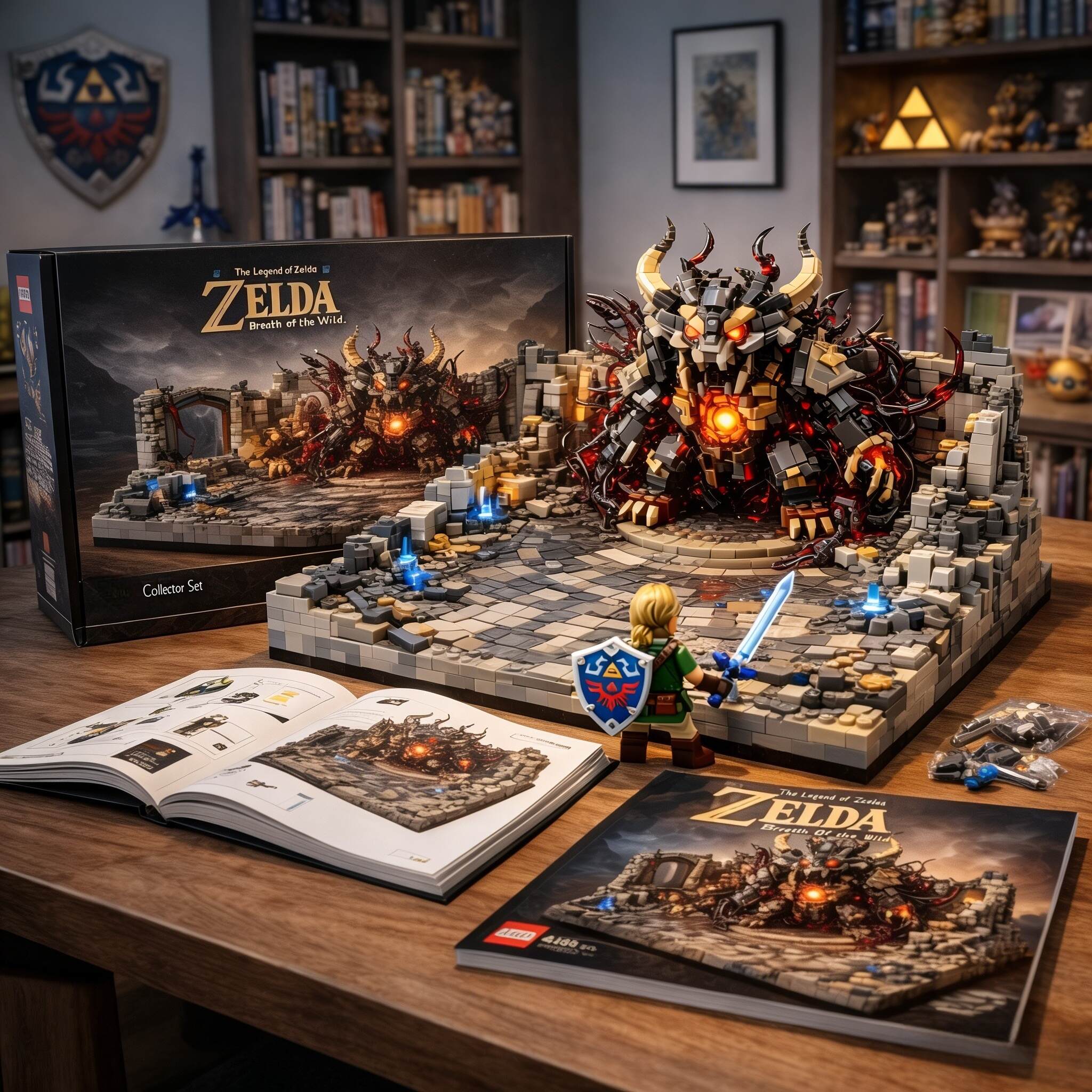 ⚔️ Zelda: Breath of the Wild Final Battle Building Block Diorama