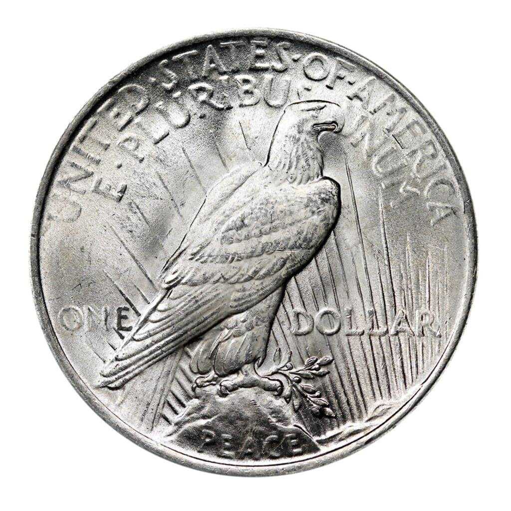 1922-1935 - 90% Silver Peace Dollar Brilliant Uncirculated