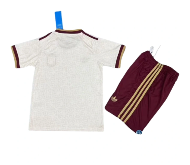 2026 Spain World Cup Away Kids Soccer Shirt Kit Fan version