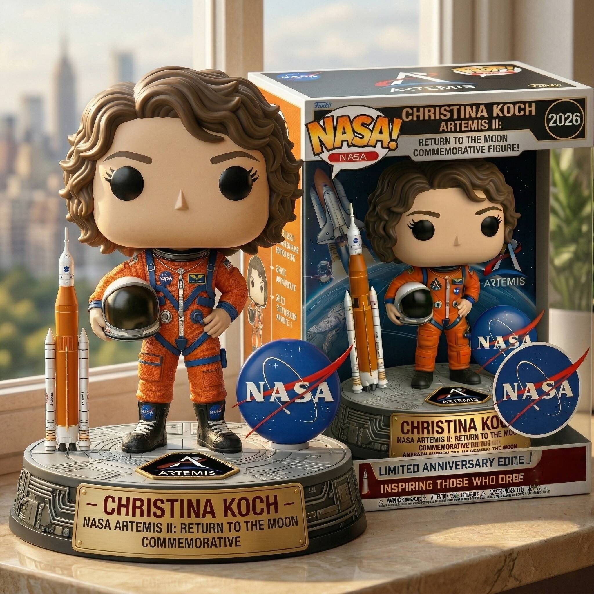 🛰️NASA Artemis II Astronaut Funko Pop!