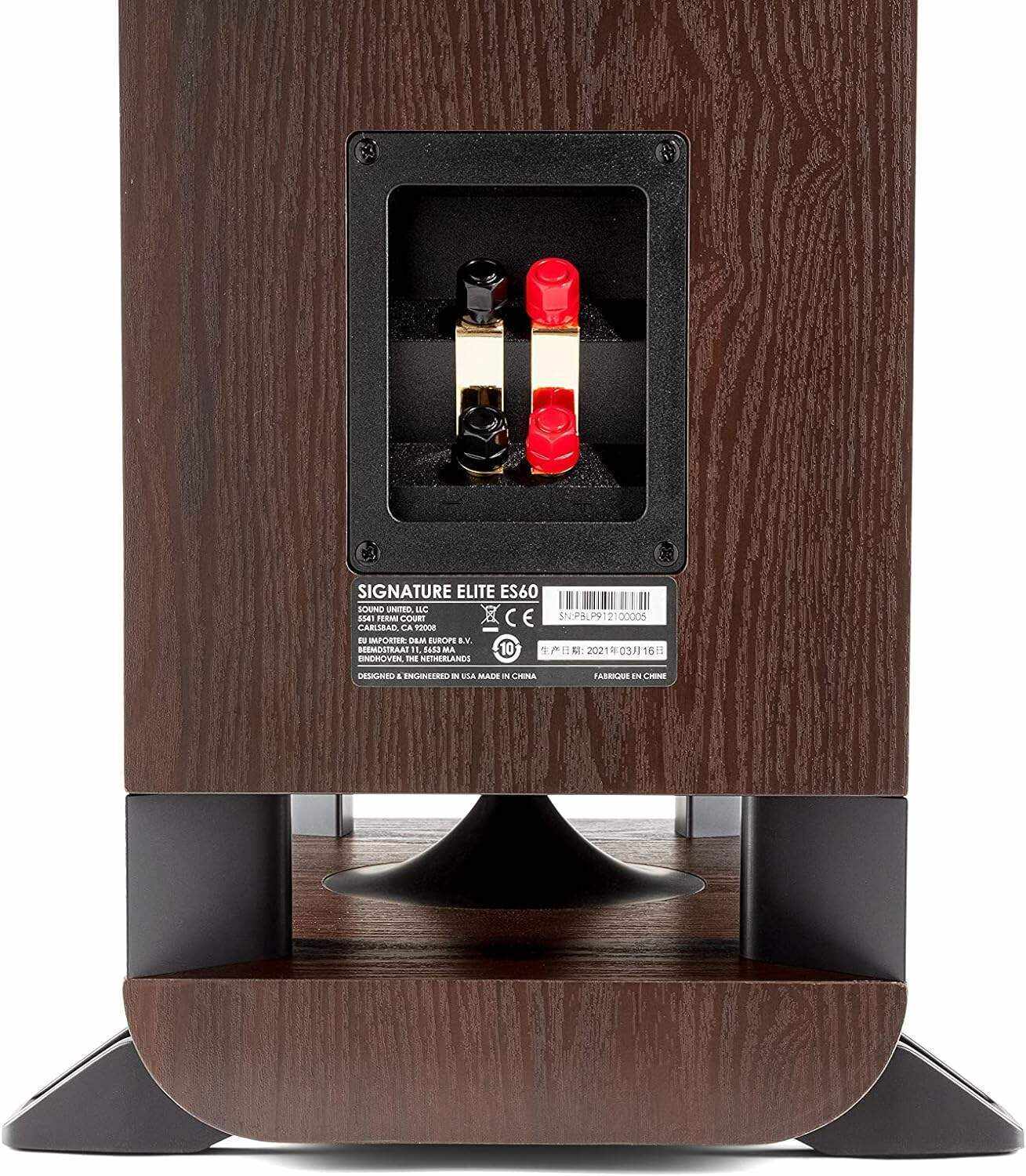 Polk Audio Signature Elite ES20 Bookshelf Speaker - Hi-Res Audio Certified,Dolby Atmos & DTS:X Compatible, 1