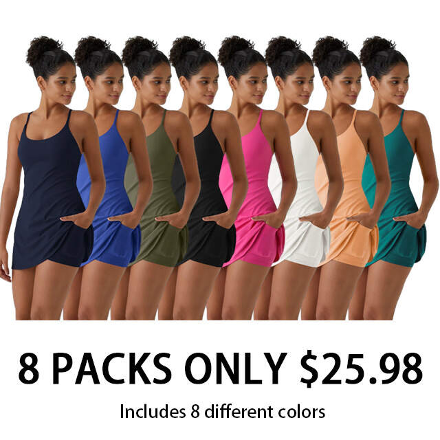 🔥Flash Sale🔥Softlyzero Plush Backless Active Dress-Easy Peezy