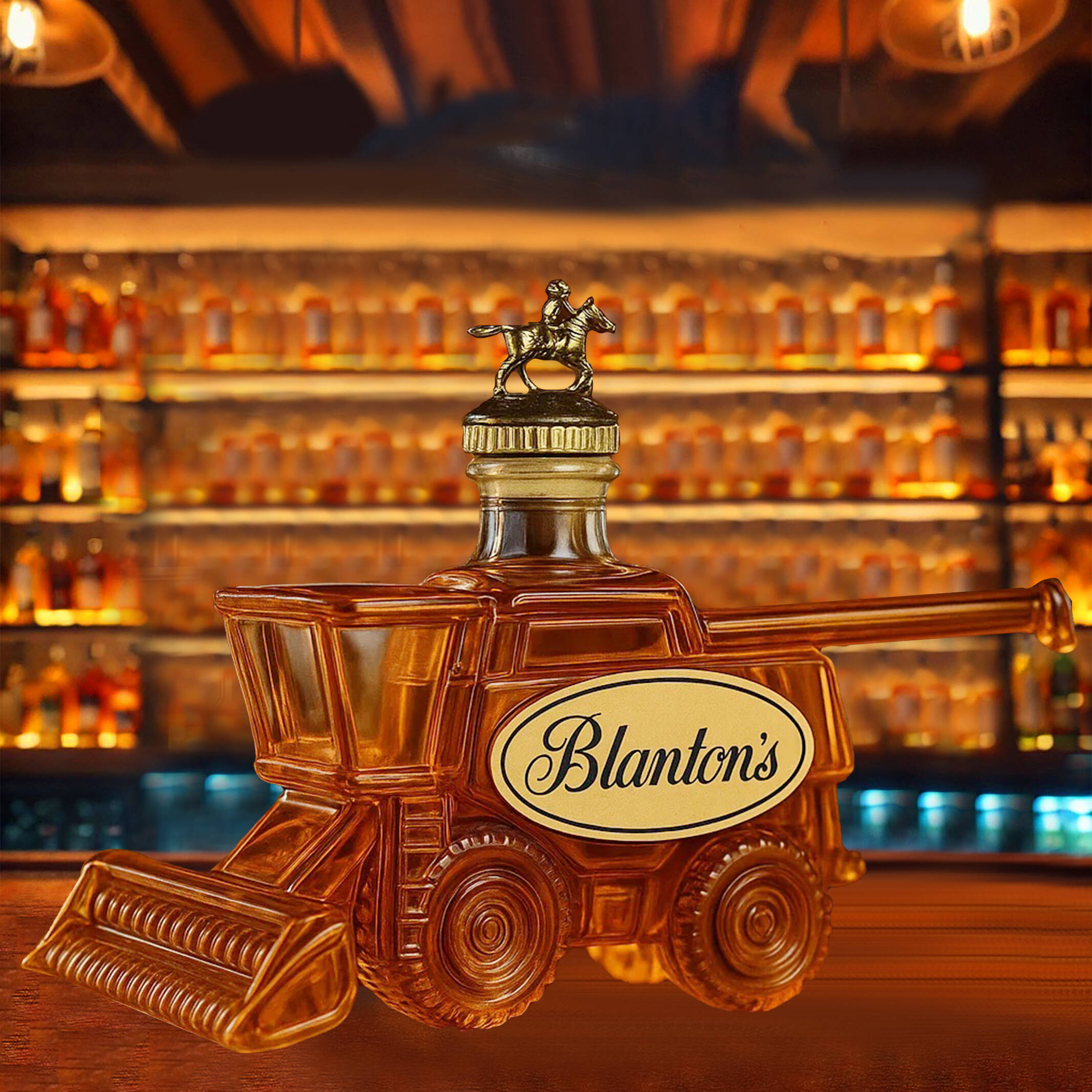 Harvester Whisky Bottle