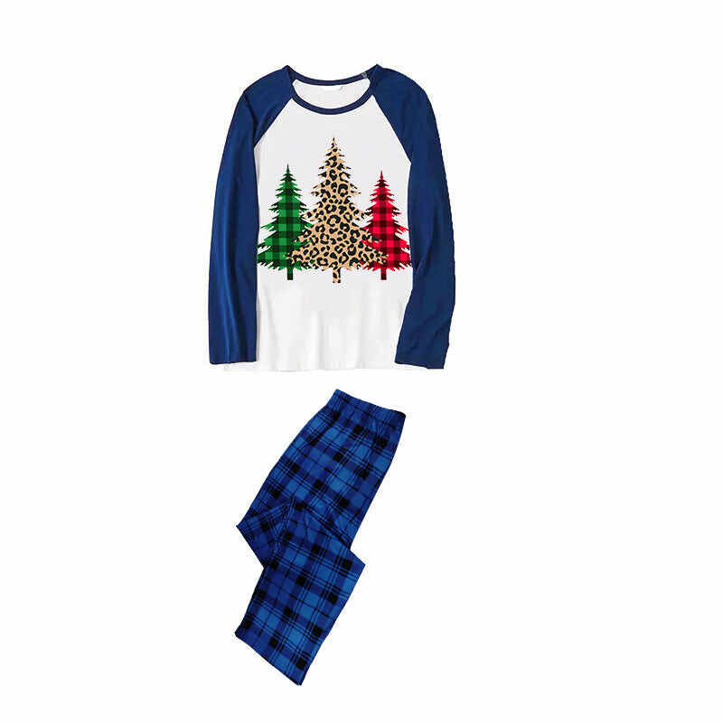 2024 Plaid Christmas Tree Pajamas Family Pajama Set