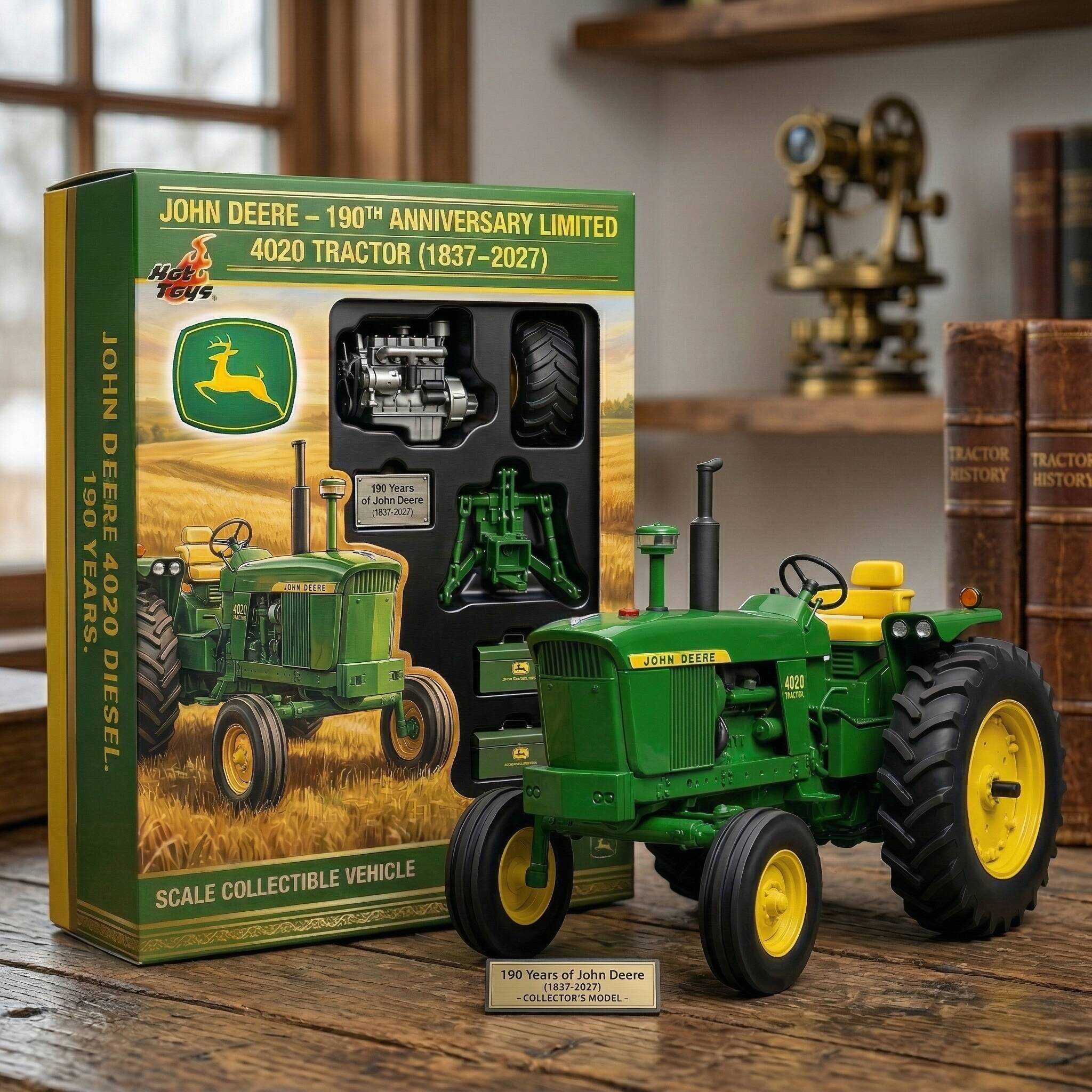 John Deere 190th Anniv Hot Toys Figure – Limited Stock!