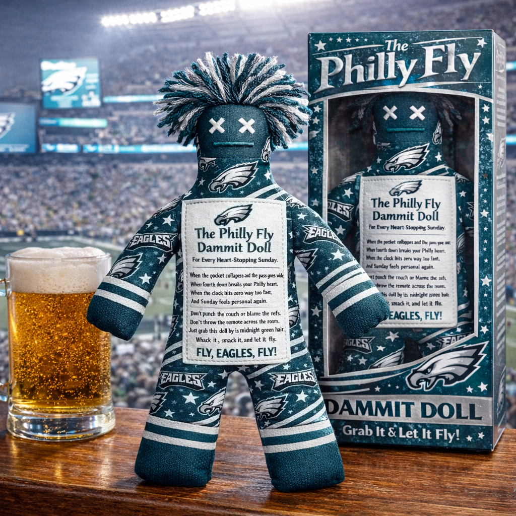 Philadelphia Eagles Game Day Stress Doll