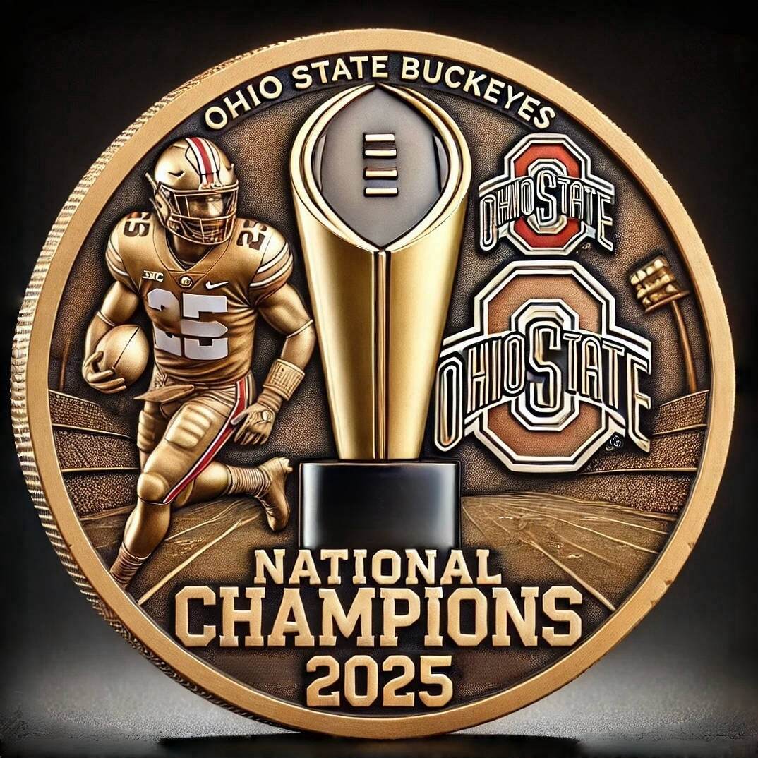 Cheer! Ohio State Buckeyes Champions Coin