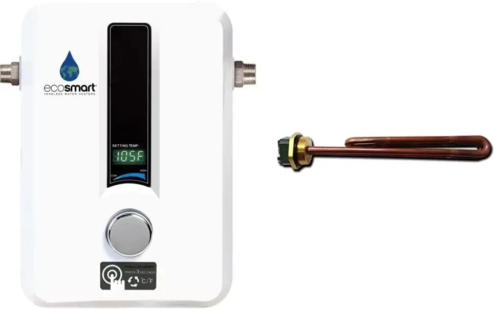 EcoSmart ECO 11 Electric Tankless Water Heater, 13KW at 240 Volts with Patented Self Modulating Technology