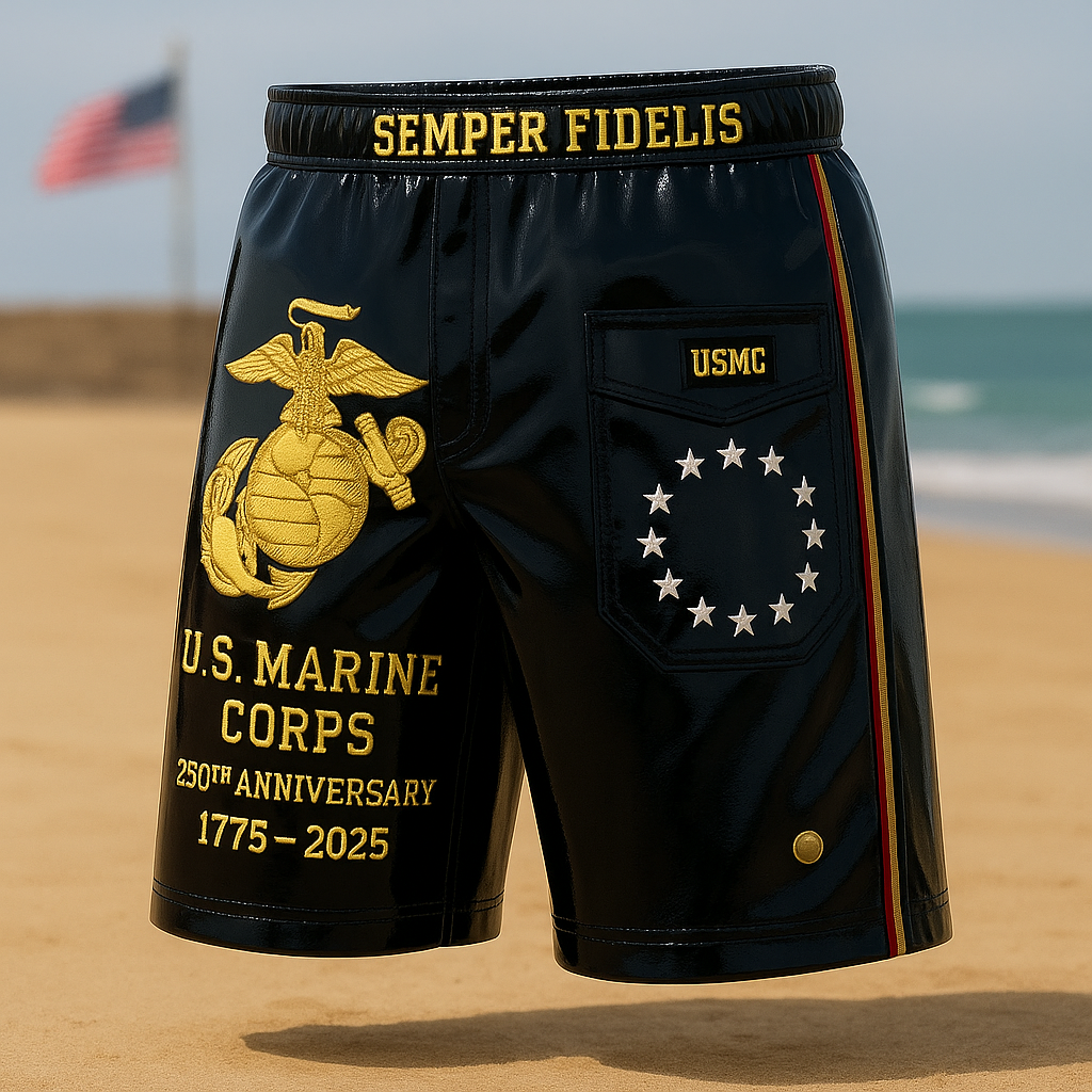 USMC 250th Anniversary Commemorative Shorts – Limited Holiday Drop