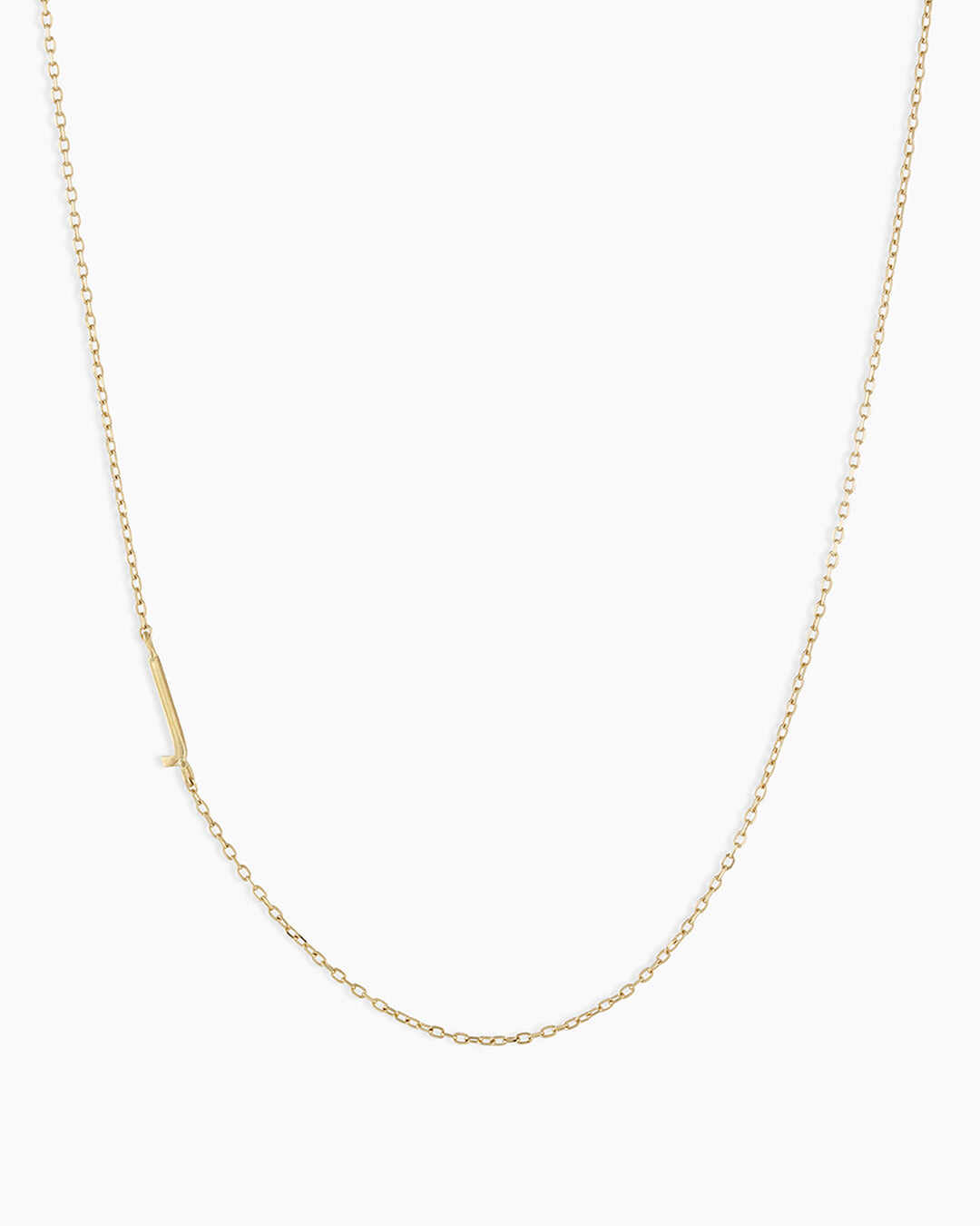 14k Gold Alphabet Necklace