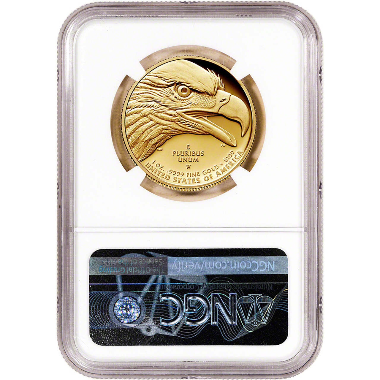 2021 W American Liberty Gold High Relief Proof 1 oz $100 NGC PF70 Early Releases