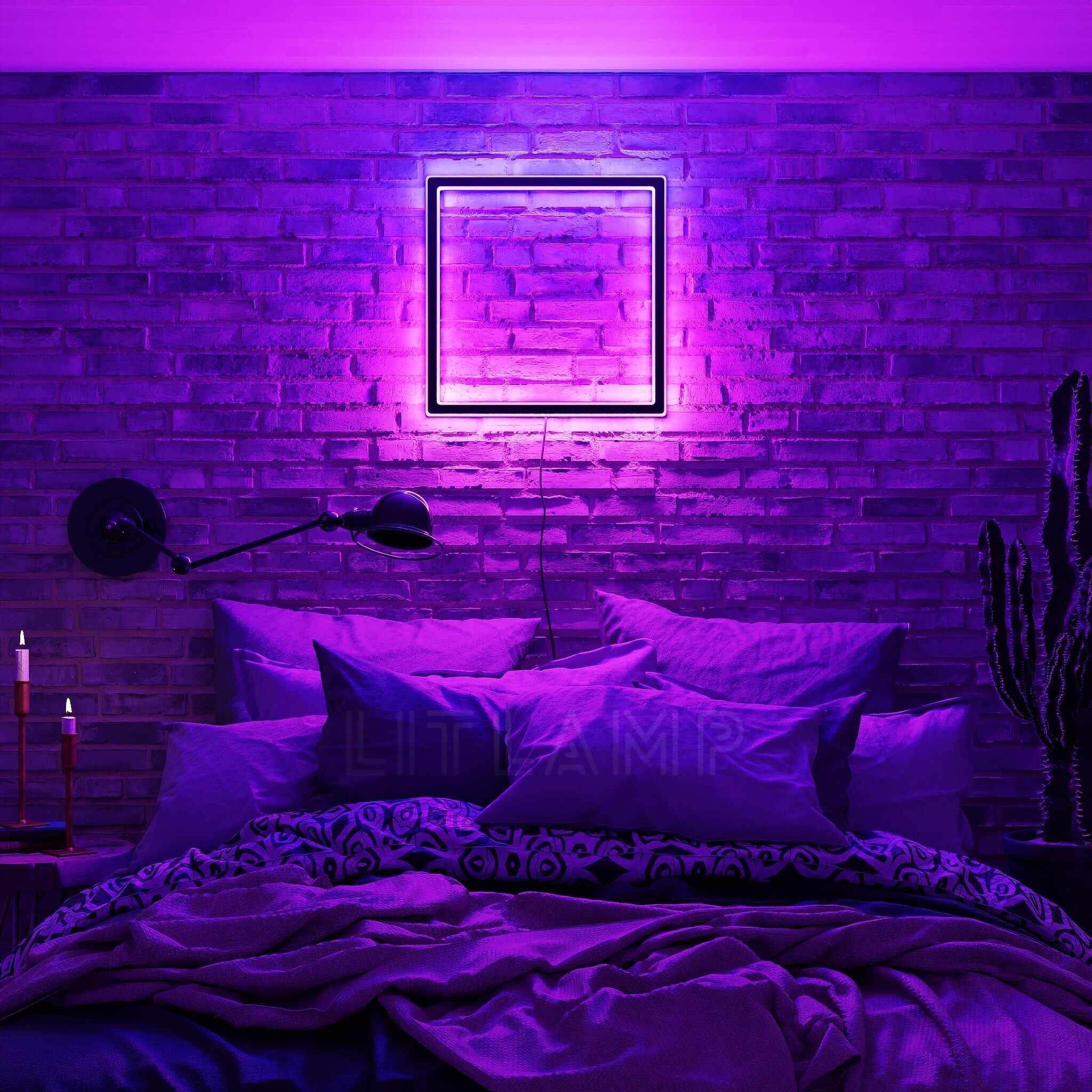 LED Color Changing Wall Lamp