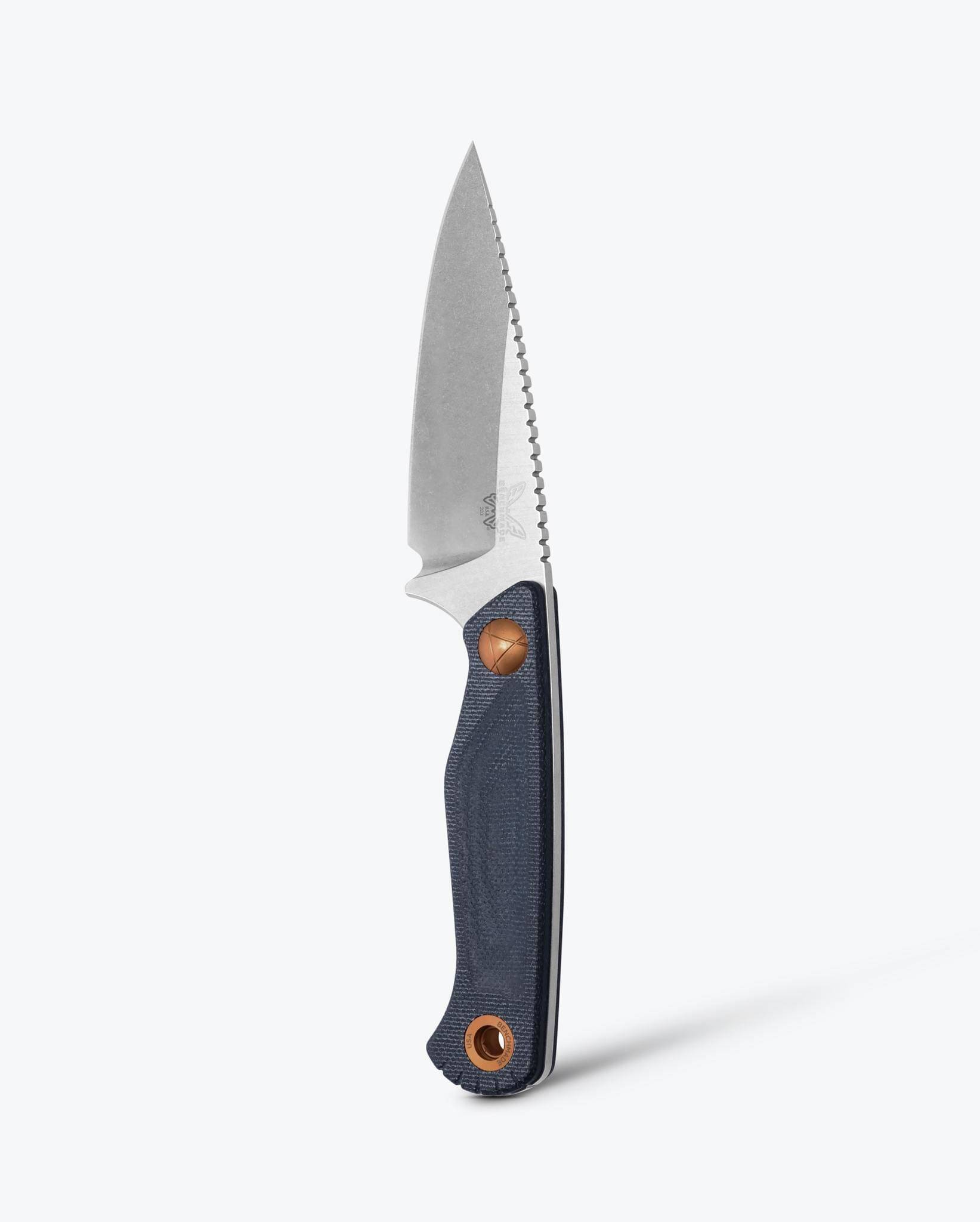 Dacian™ | Blue Denim Micarta
