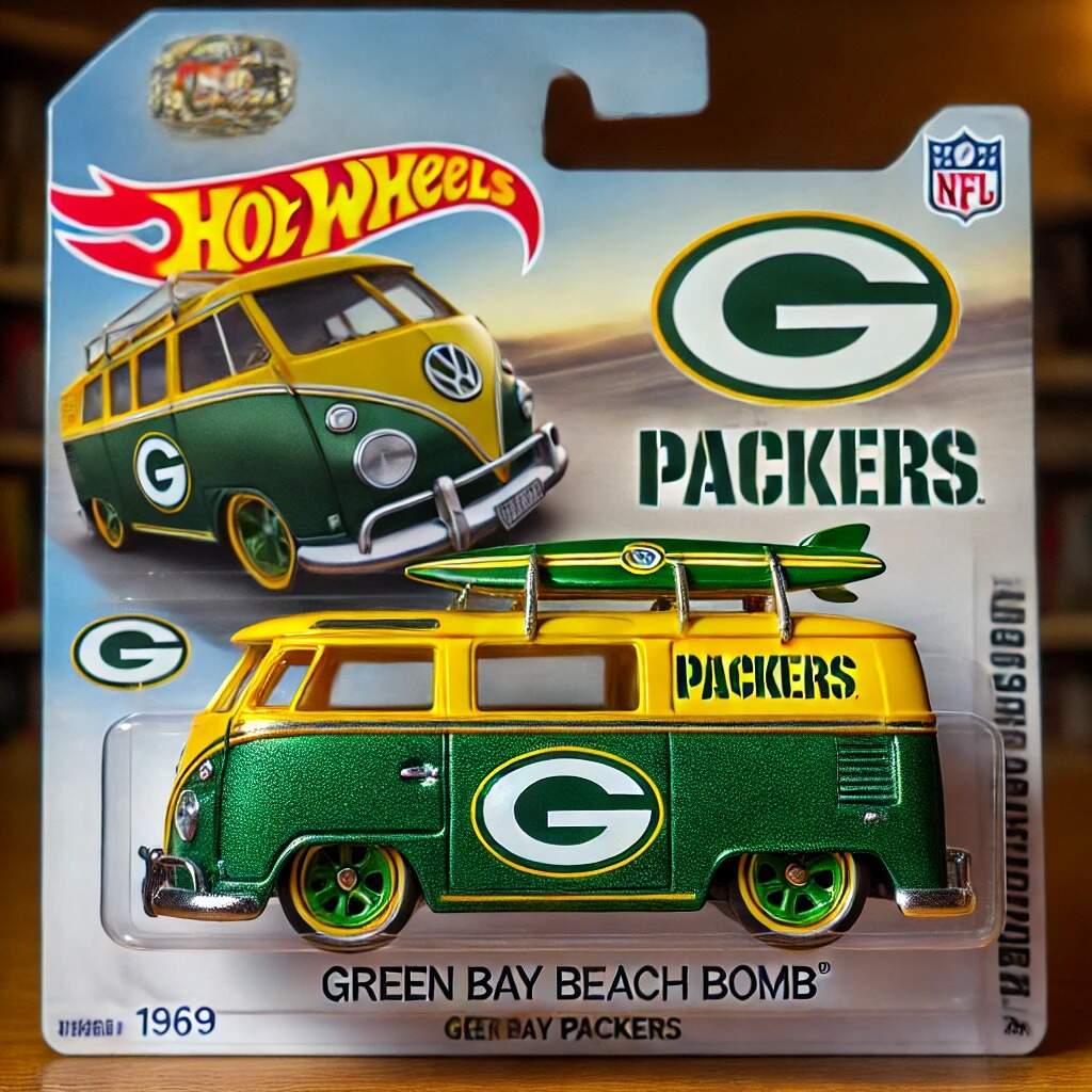 Hot Wheels NFL '69 Beach Bomb