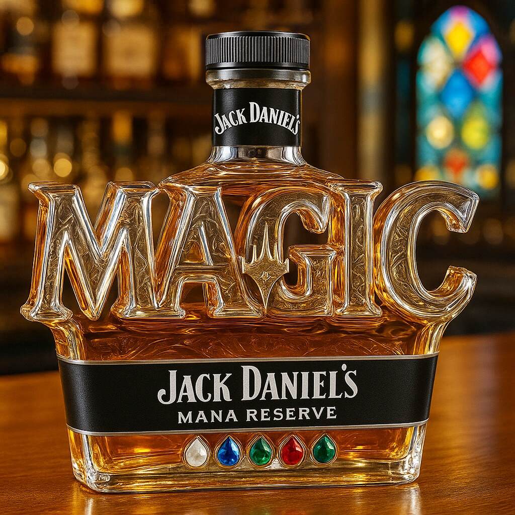 Magic: The Gathering Whiskey Bottle