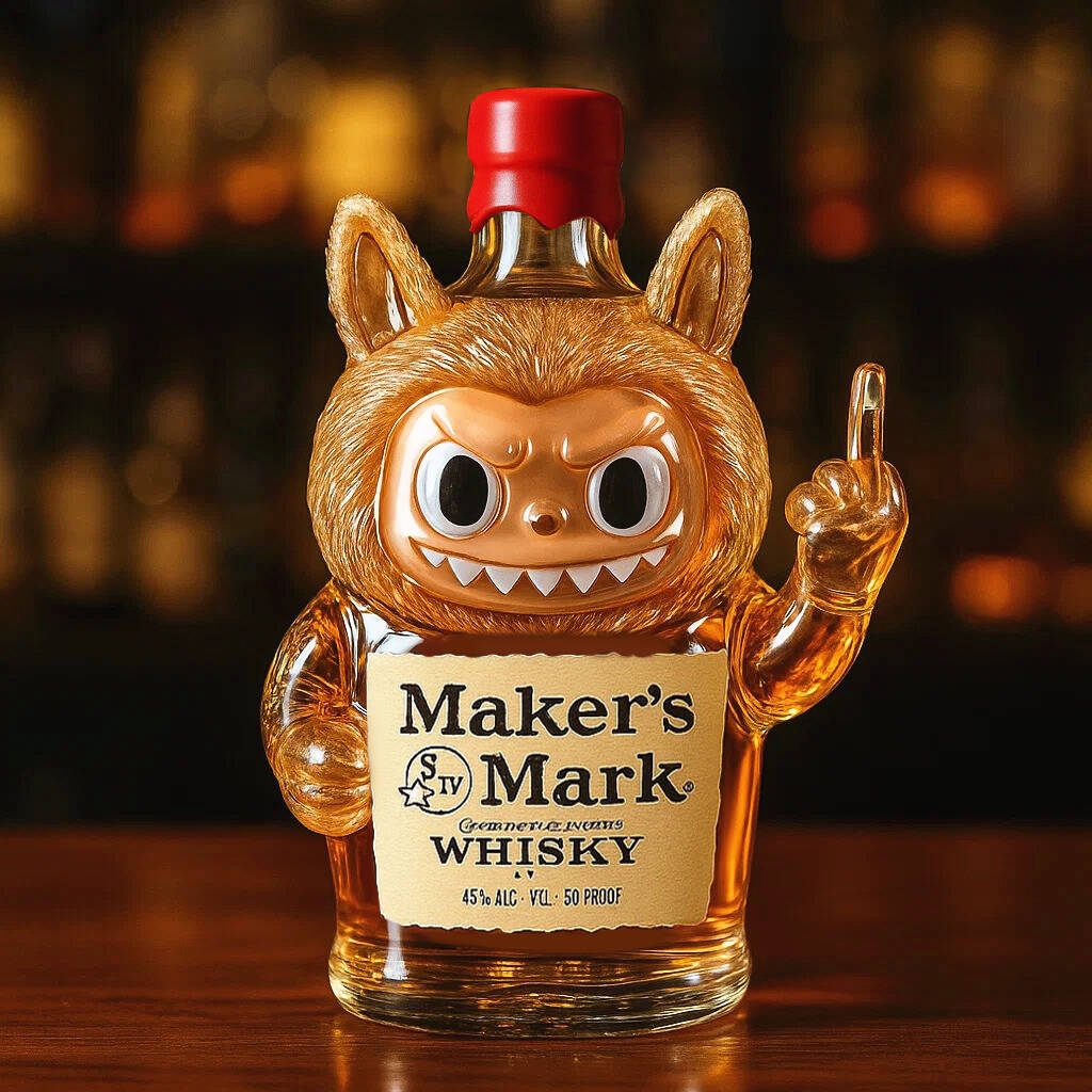 Rebellious Labuu whisky bottle