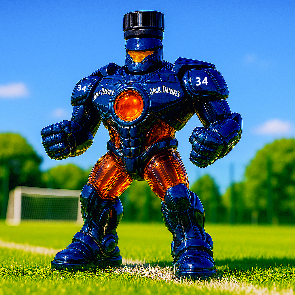 Gipsy Danger Whiskey Bottle