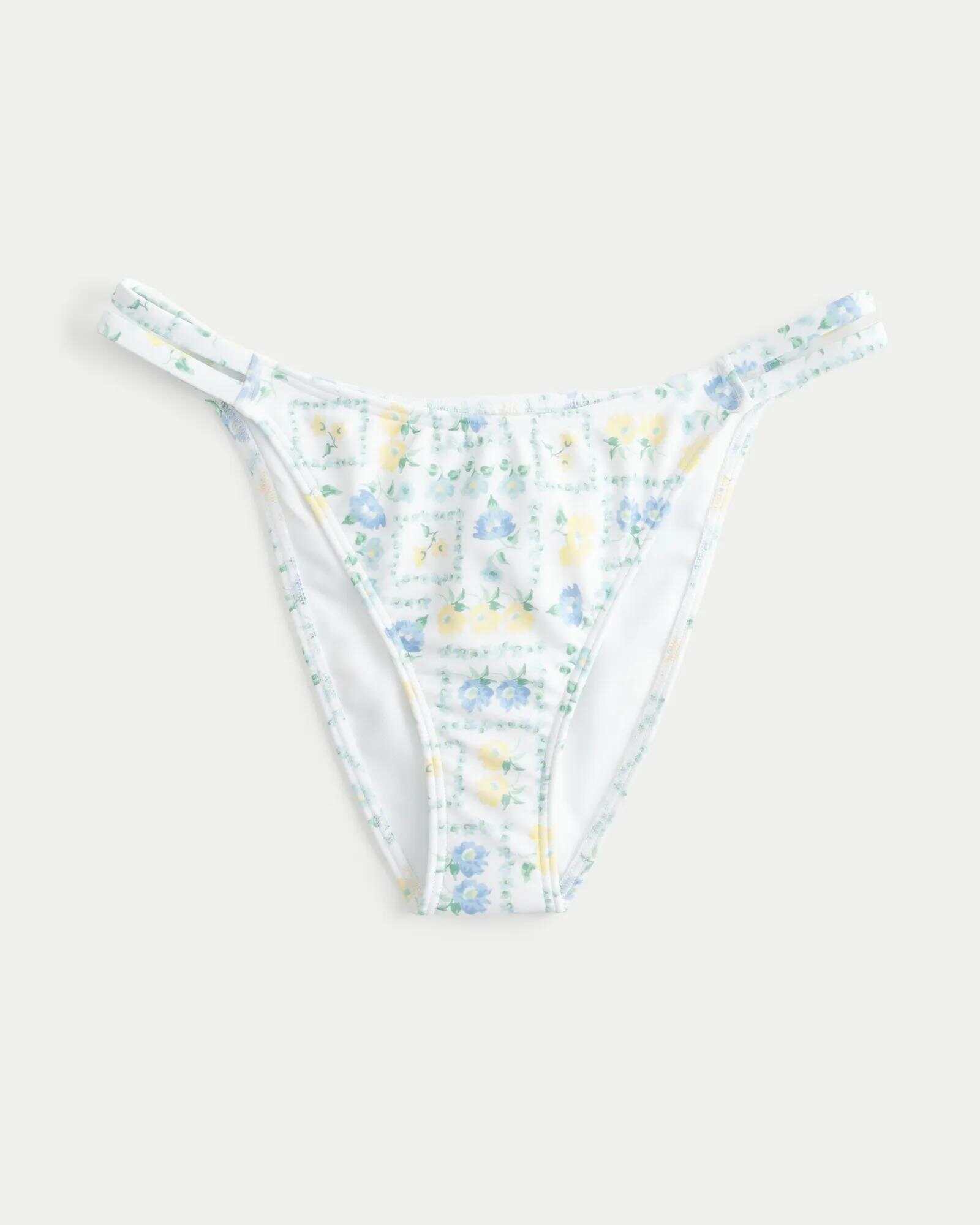 Double Strap Cheeky Bikini Bottom