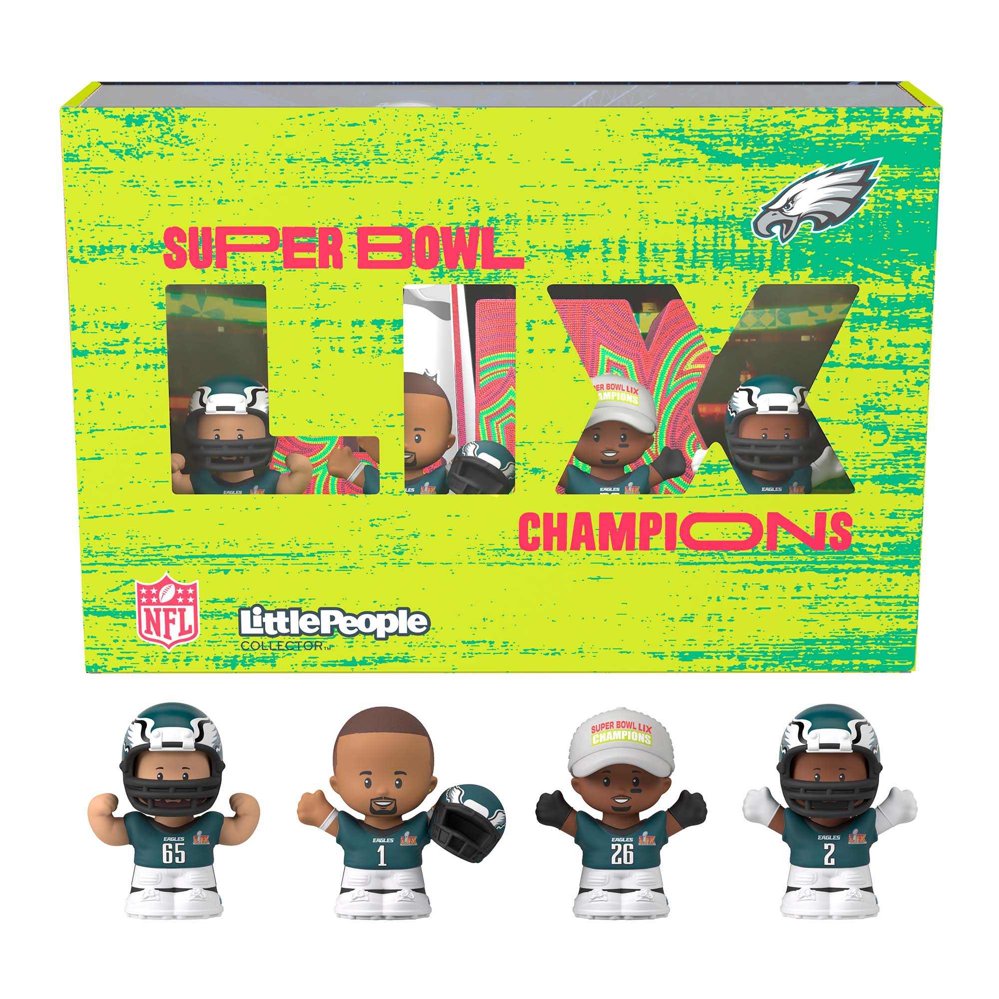 Little People Collector x Super Bowl LIX Eagles Set