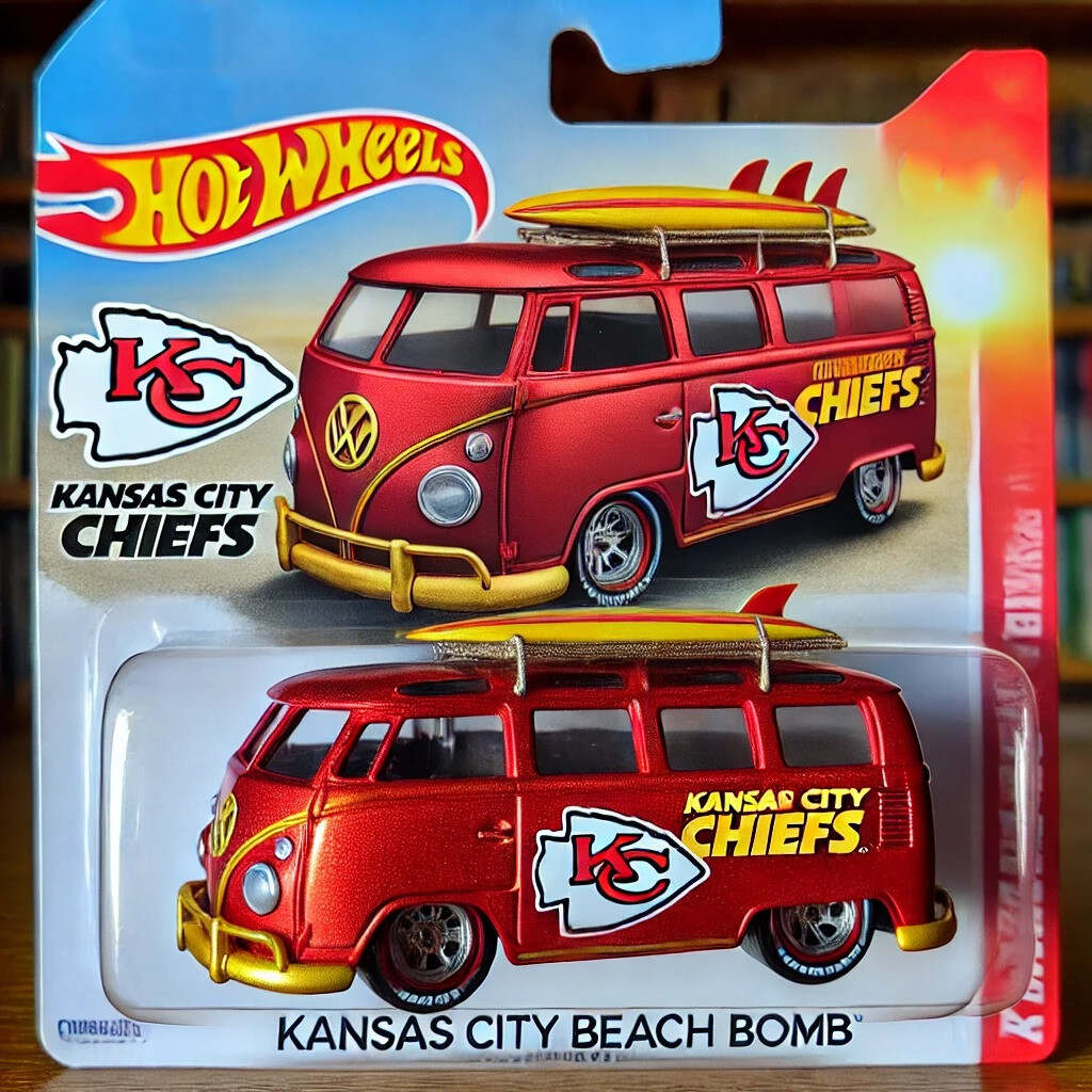Hot Wheels NFL '69 Beach Bomb