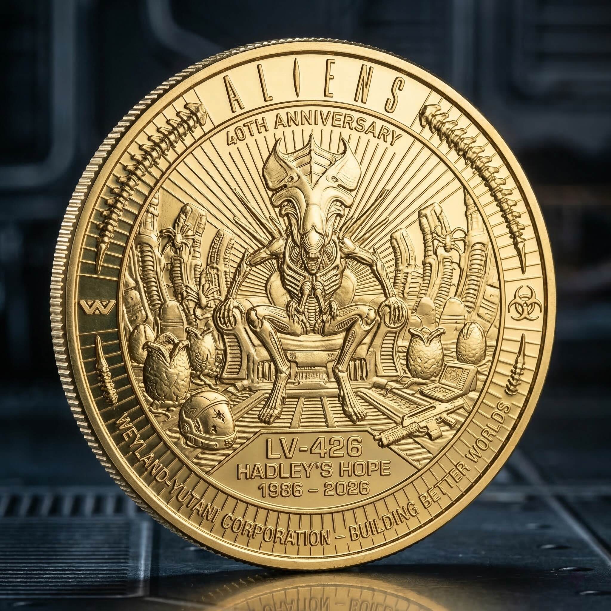 Aliens 40th Anniversary LV-426 Collector Coin