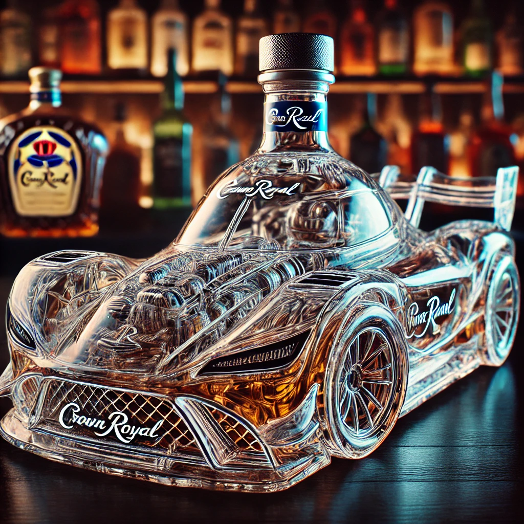 Limited Edition Racing Car Whiskey Bottle