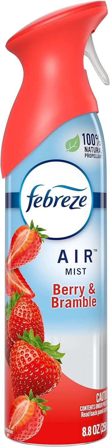Febreze Air Freshener Spray, Linen & Sky, Odor Eliminator for Strong Odors, 8.8 Oz (2 Count)
