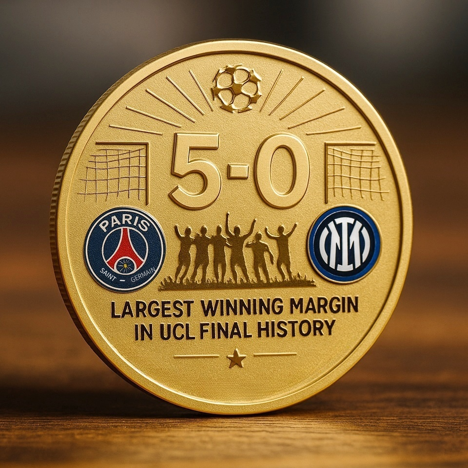 🏅PSG 2025 UEFA Champions Commemorative Coin