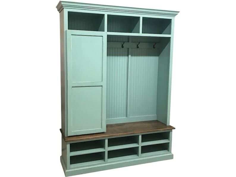 FORT MYERS Entryway bench with storage
