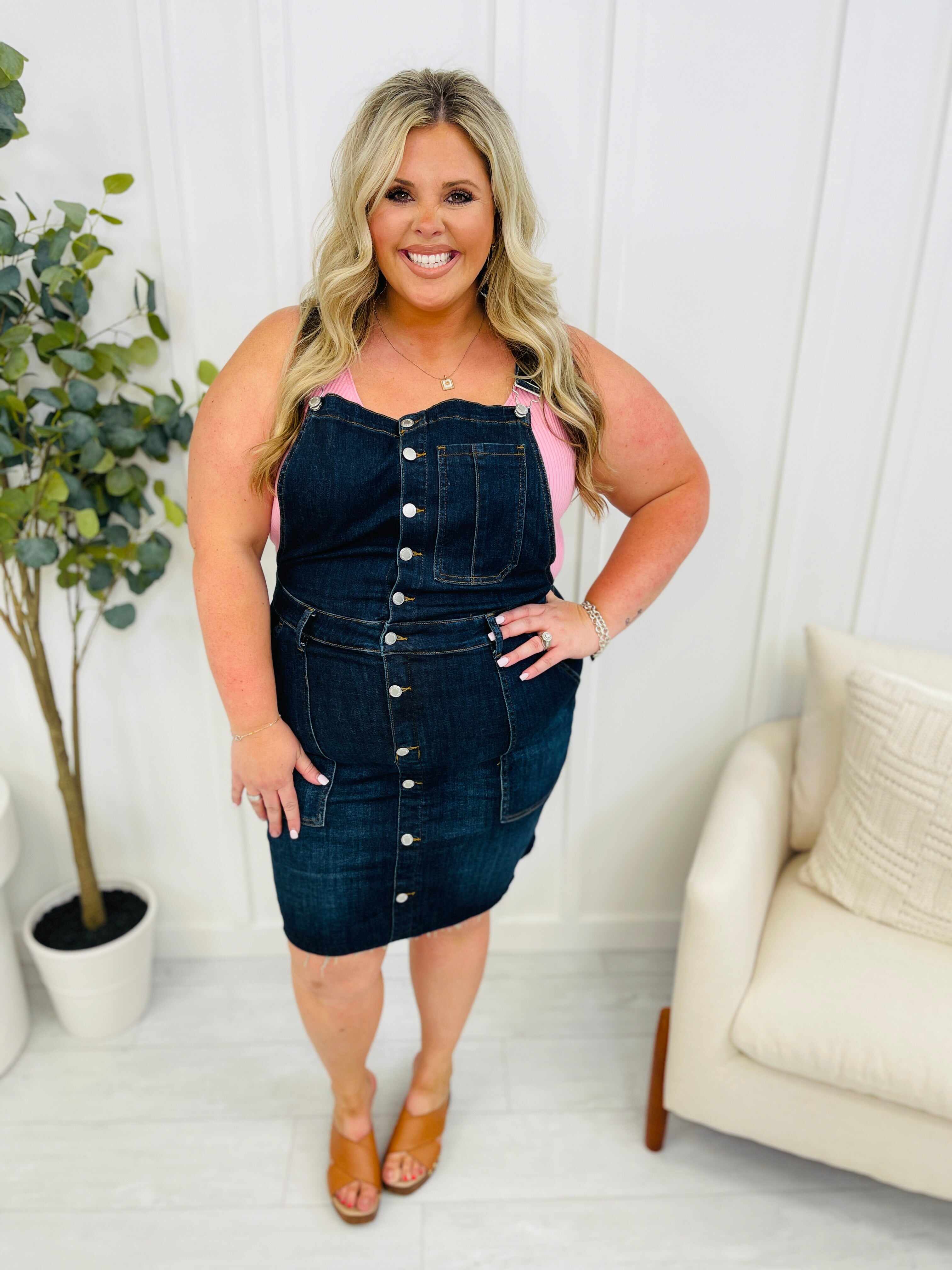 REG/CURVY Just My Type Overall Skirt