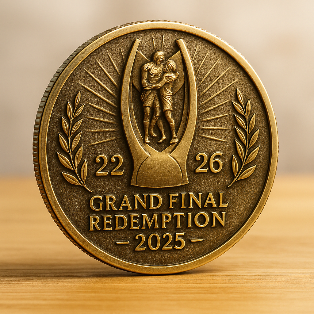 THE Broncos 2025 Premiers Commemorative Coin