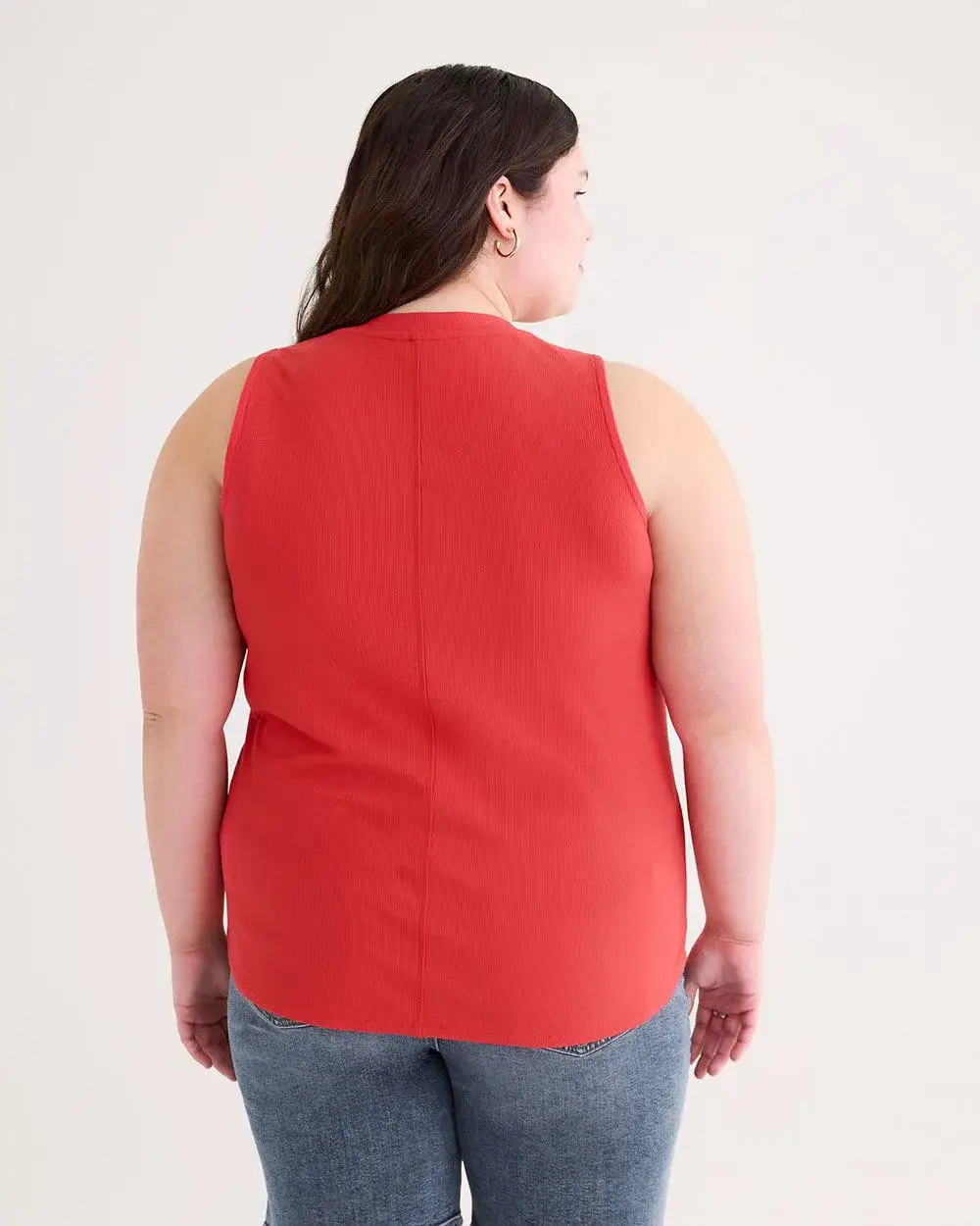 Henley Ribbed Cami - PENN. Essentials