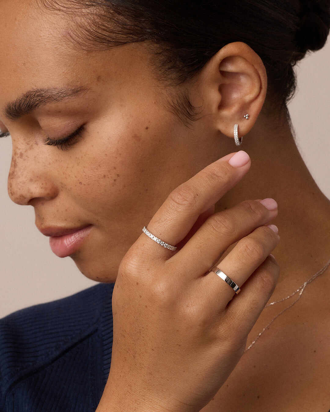 14k Gold Rose Ring