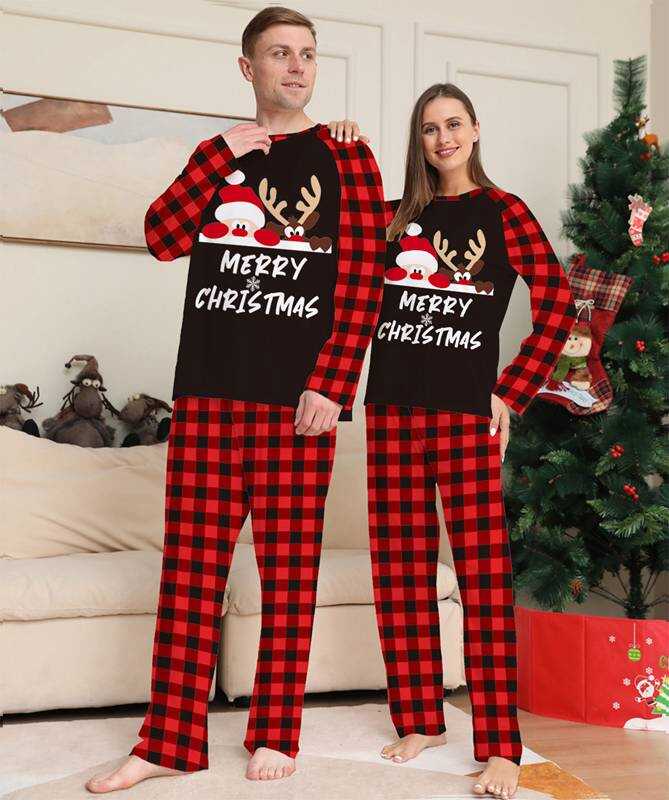 Matching Family Pjs Christmas Pajamas Set