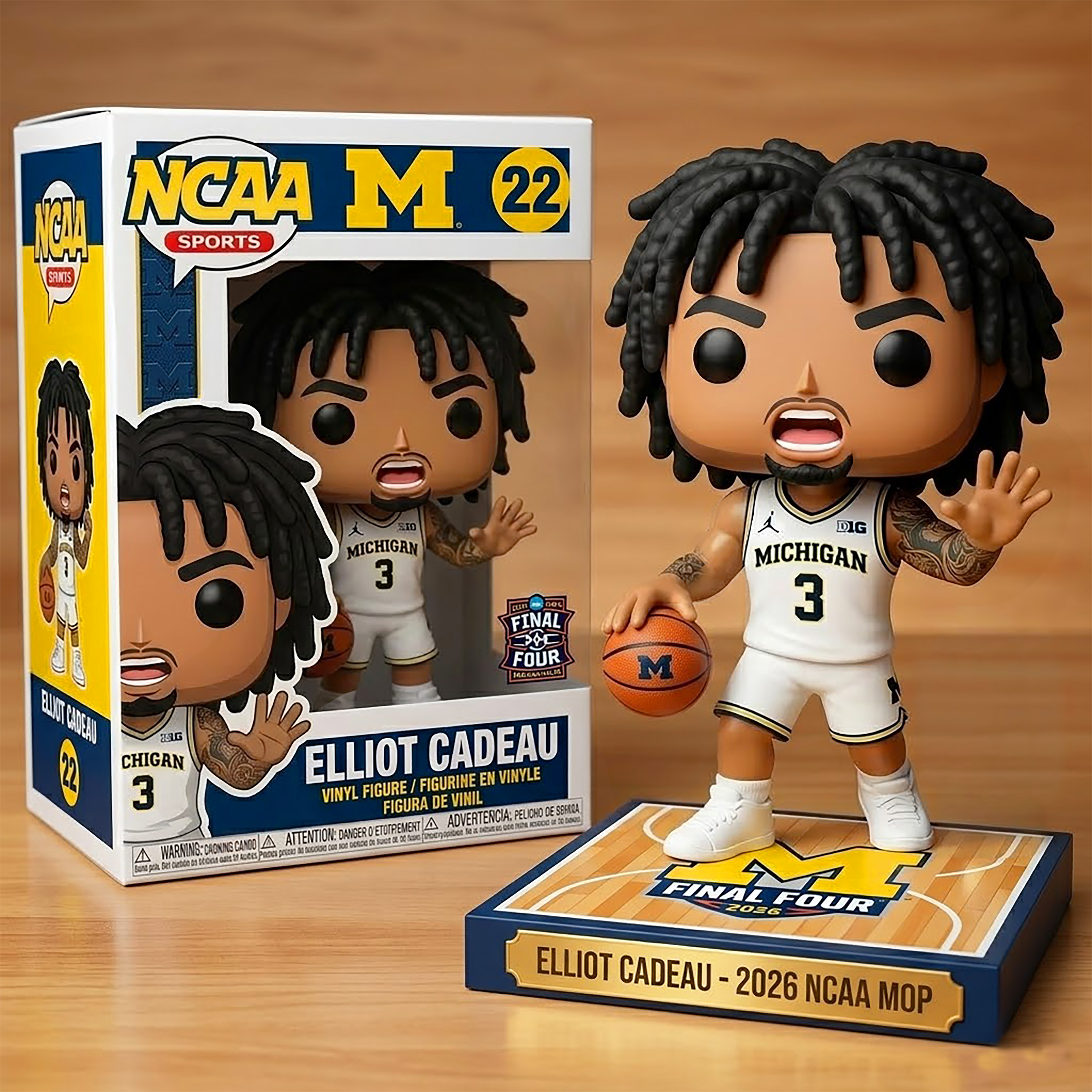 🏆Elliot Cadeau 2026 NCAA MOP Pop