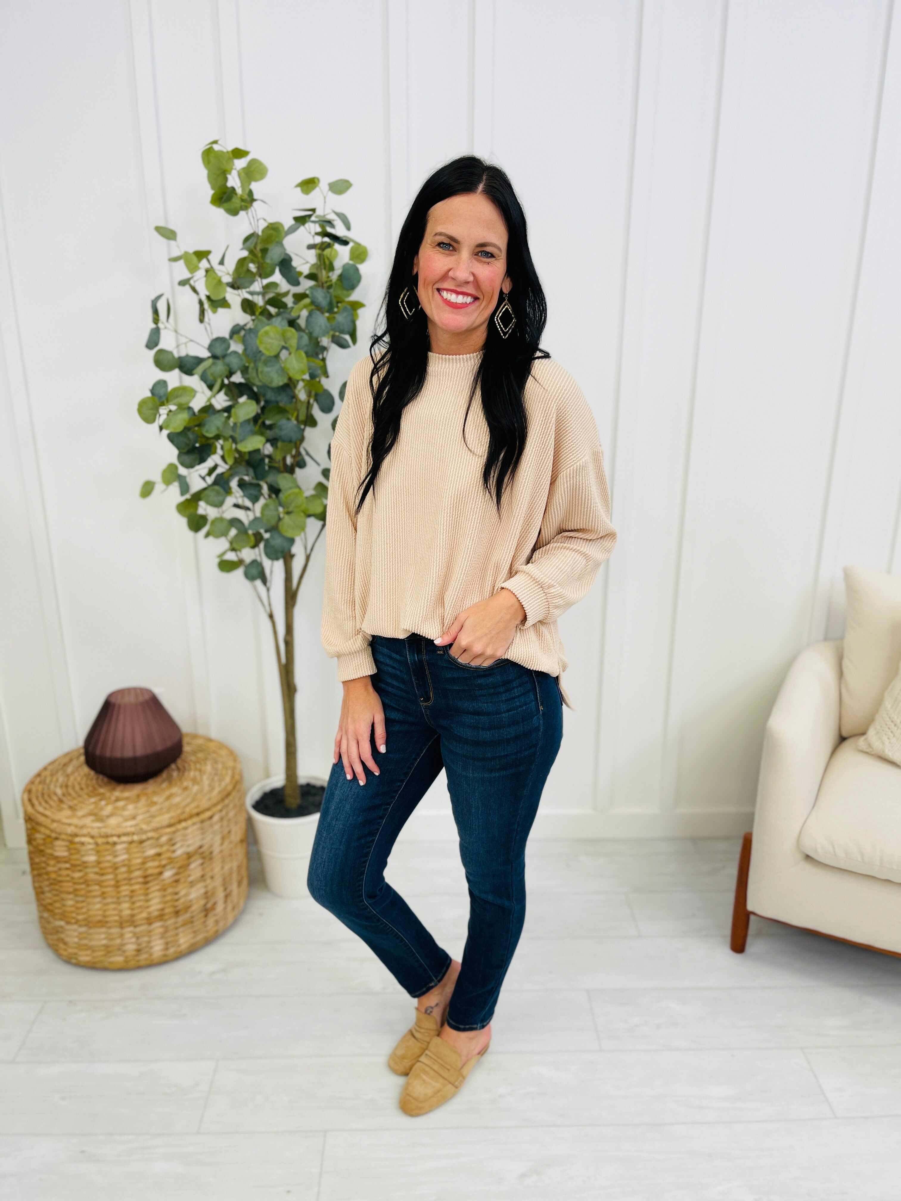 Mid Rise Plus/Reg Everyday Essential Relaxed Fit Jeans - Multiple Inseams!