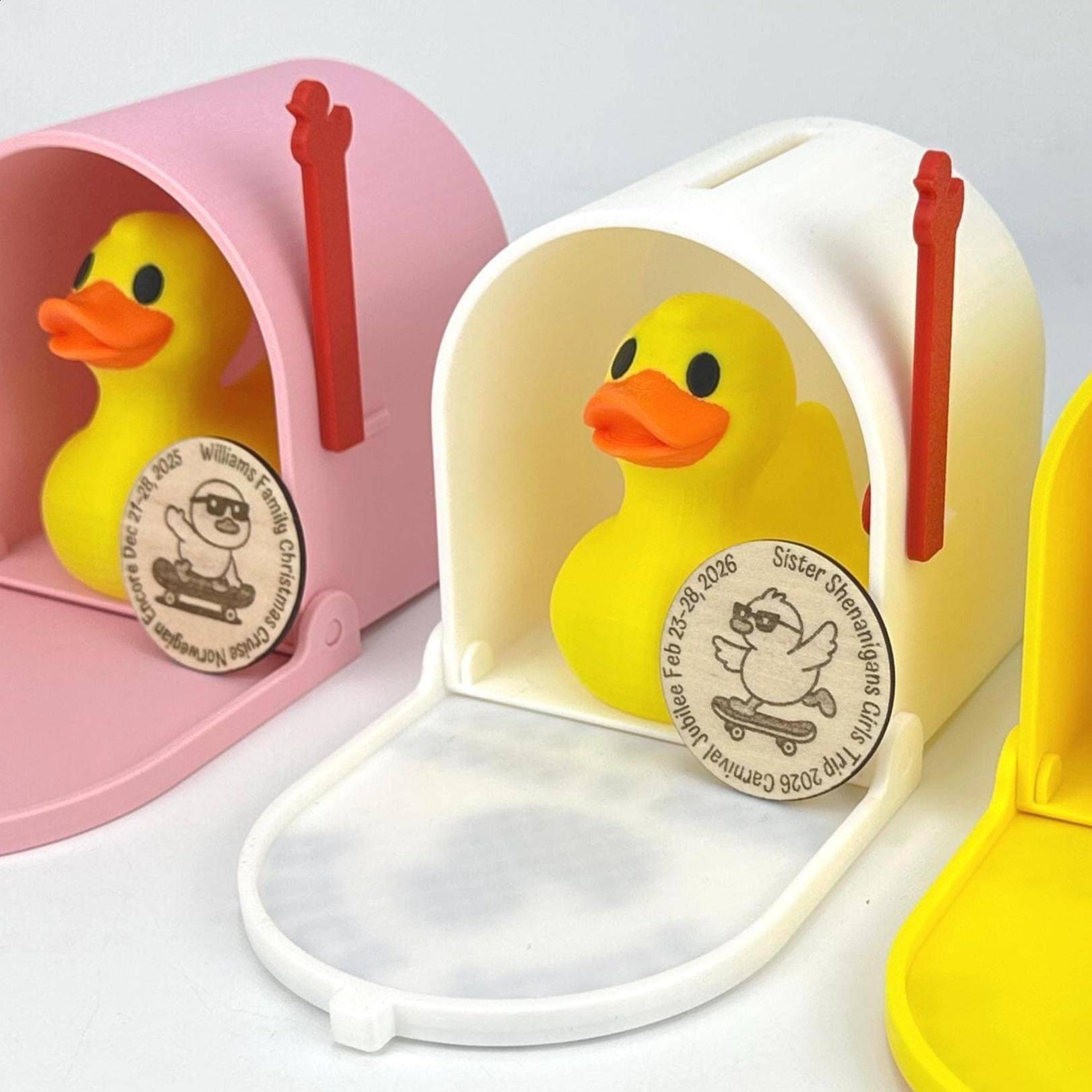 Cruising Duck Door Magnet