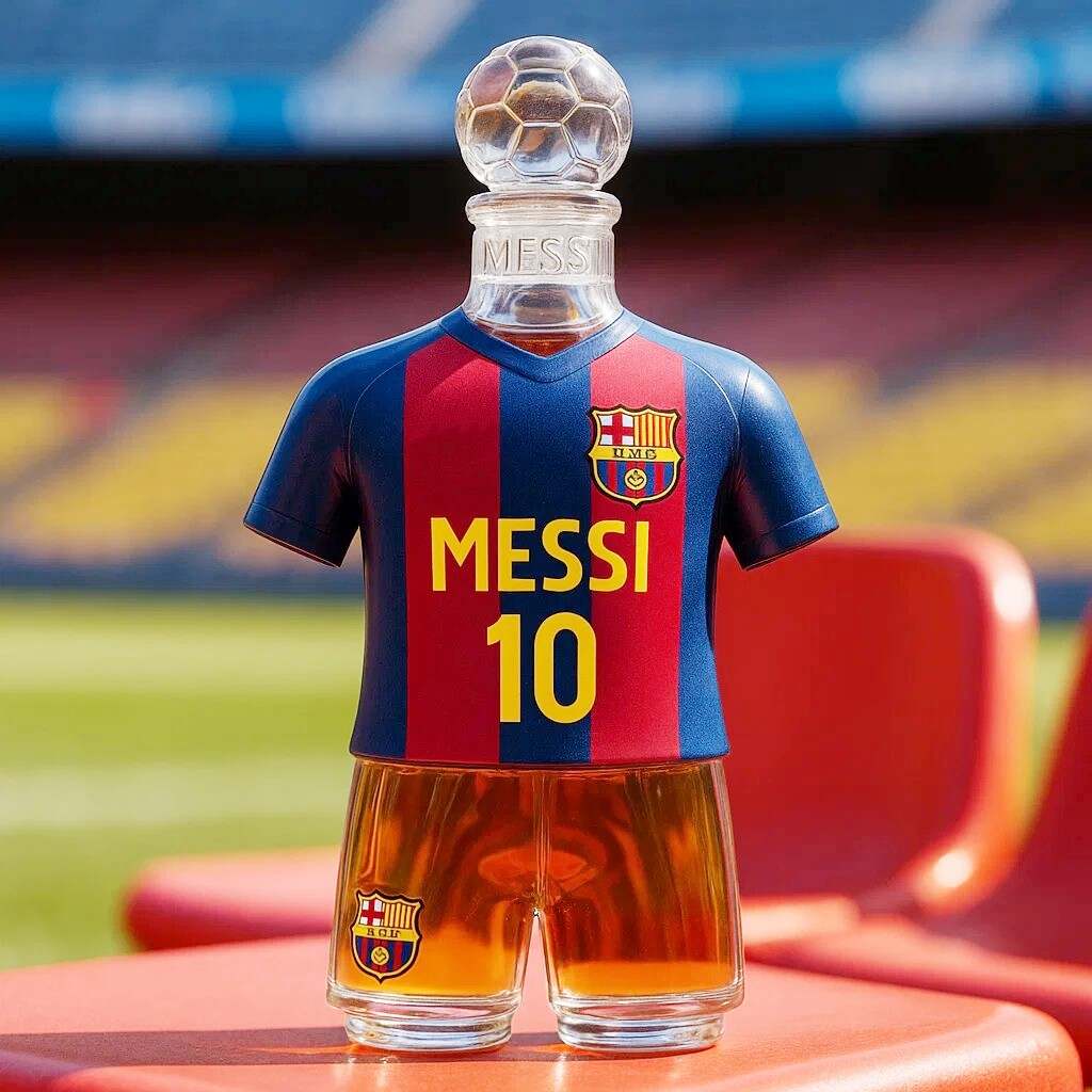 Soccer Superstar Whisky Bottle
