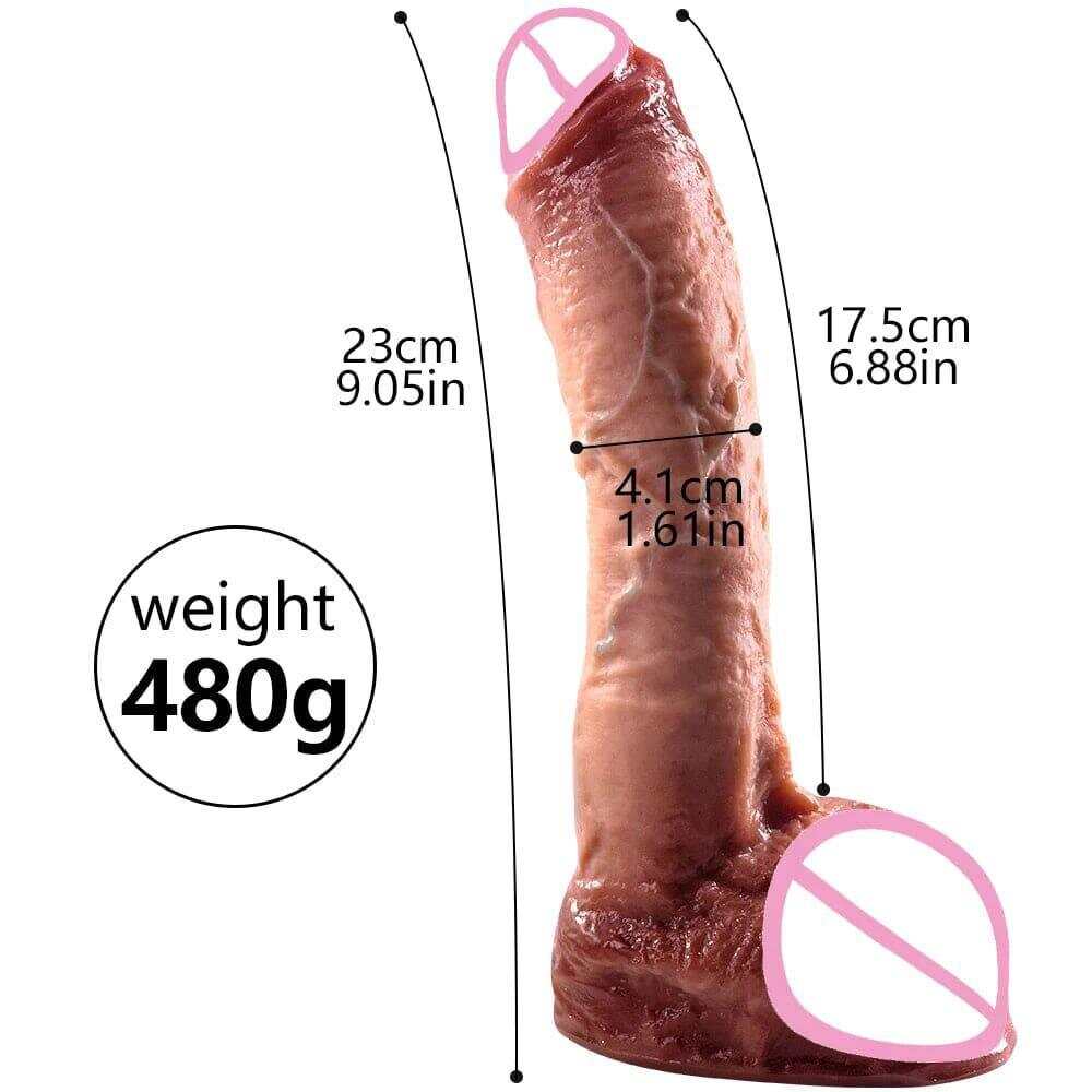 Super Long Realistic Silicone Dildo