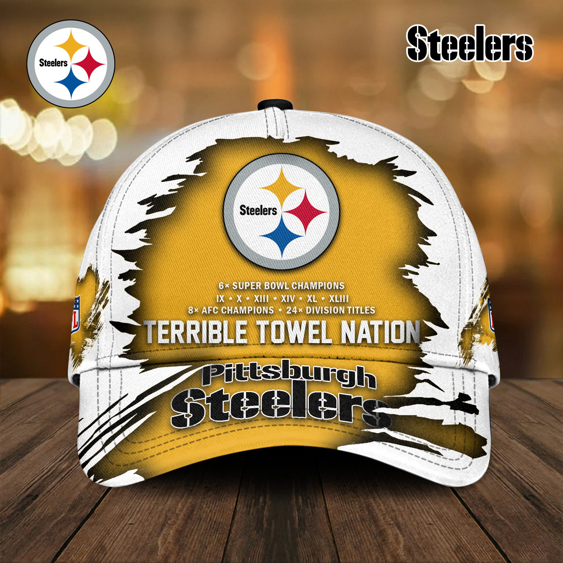 Pittsburgh Steelers | Premium NFL Victory Legacy Classic Cap TD