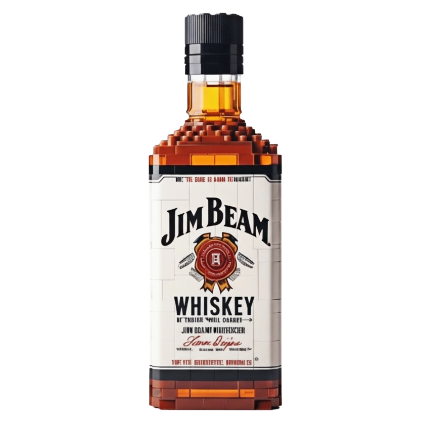 Old-Fashioned Whiskey Bear Brick Set