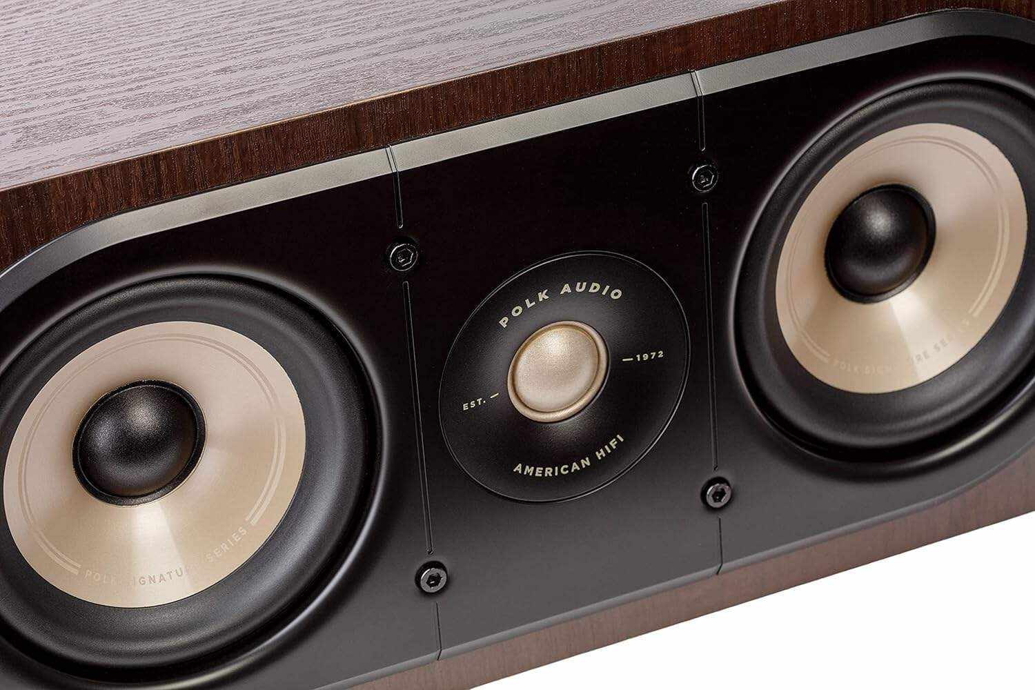 Polk Audio Signature Elite ES20 Bookshelf Speaker - Hi-Res Audio Certified,Dolby Atmos & DTS:X Compatible, 1