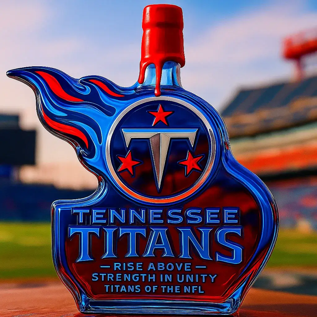 Tennessee Titans Whiskey Bottle