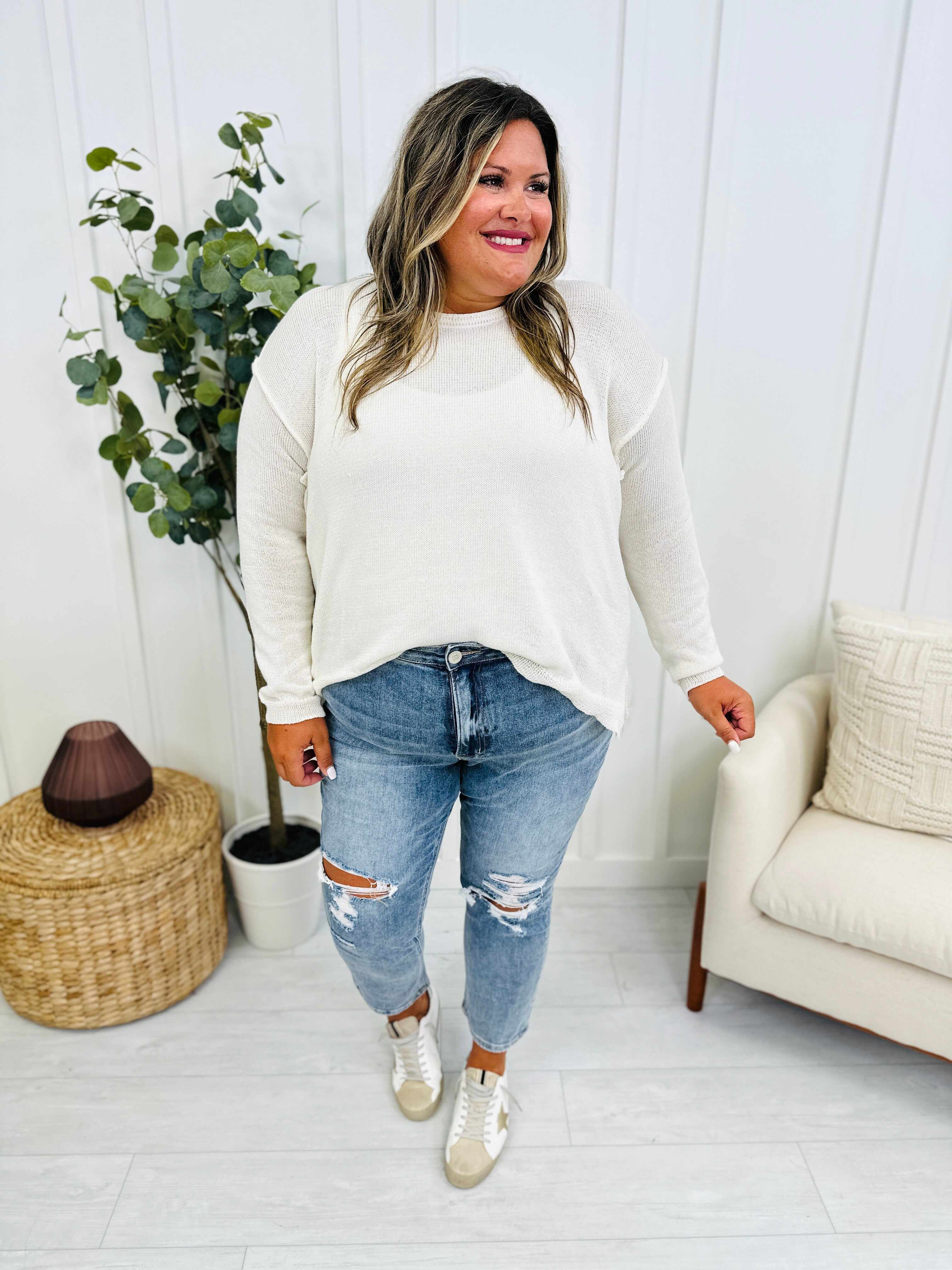 Lovervet REG/CURVY Don't Crop Me Cropped Straight Jeans