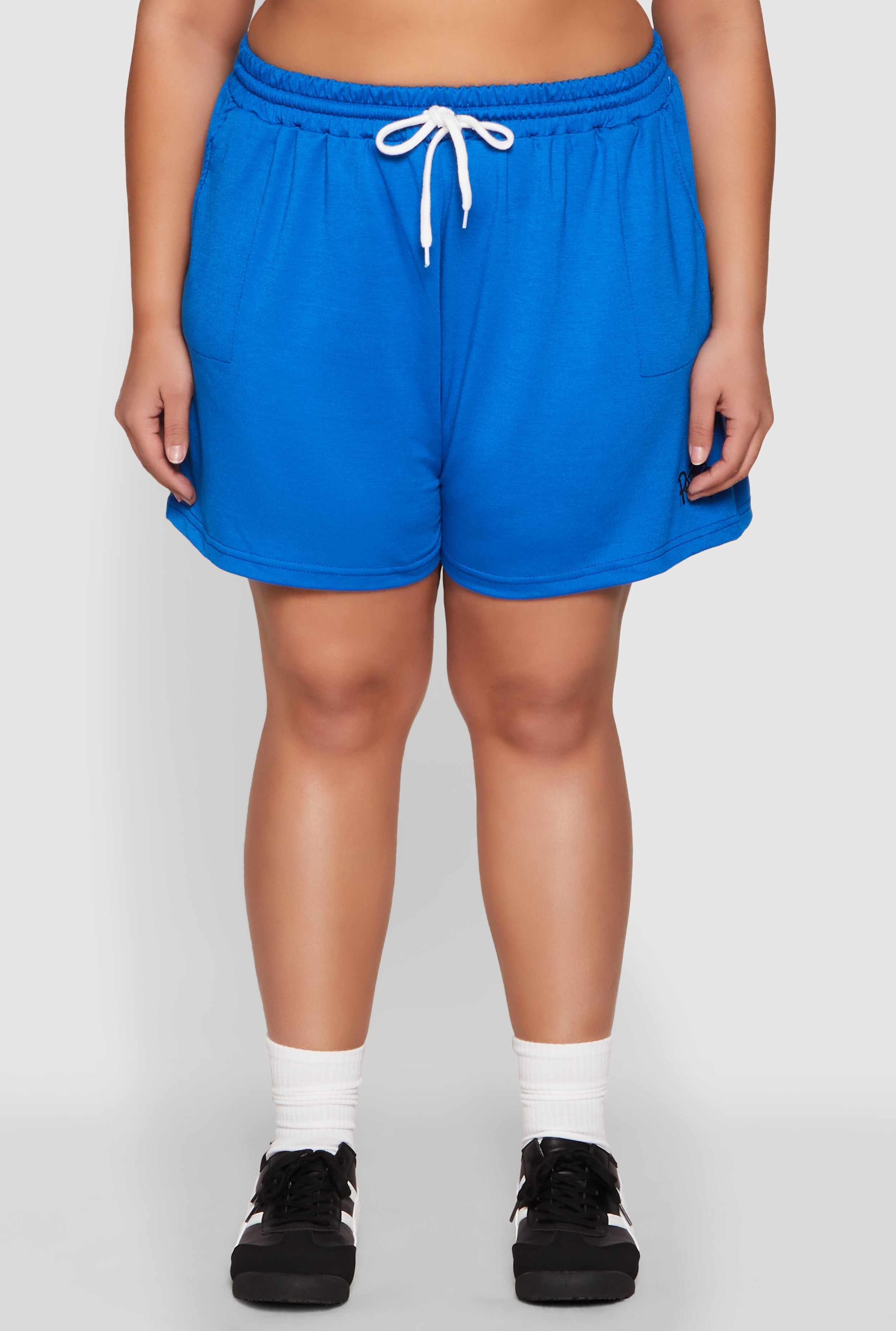 Plus Size Paris Sweatshorts