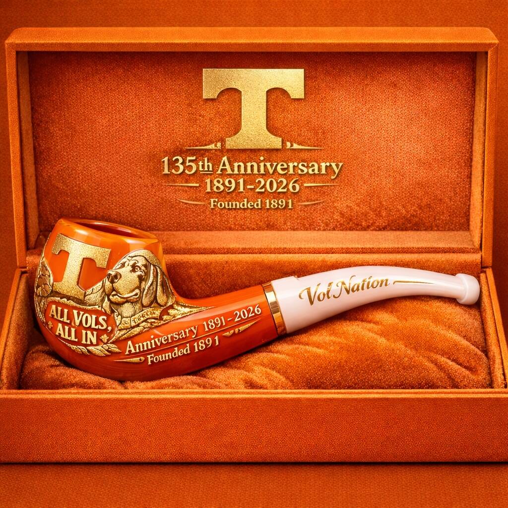 Tennessee Volunteers 135th Anniversary Pipe